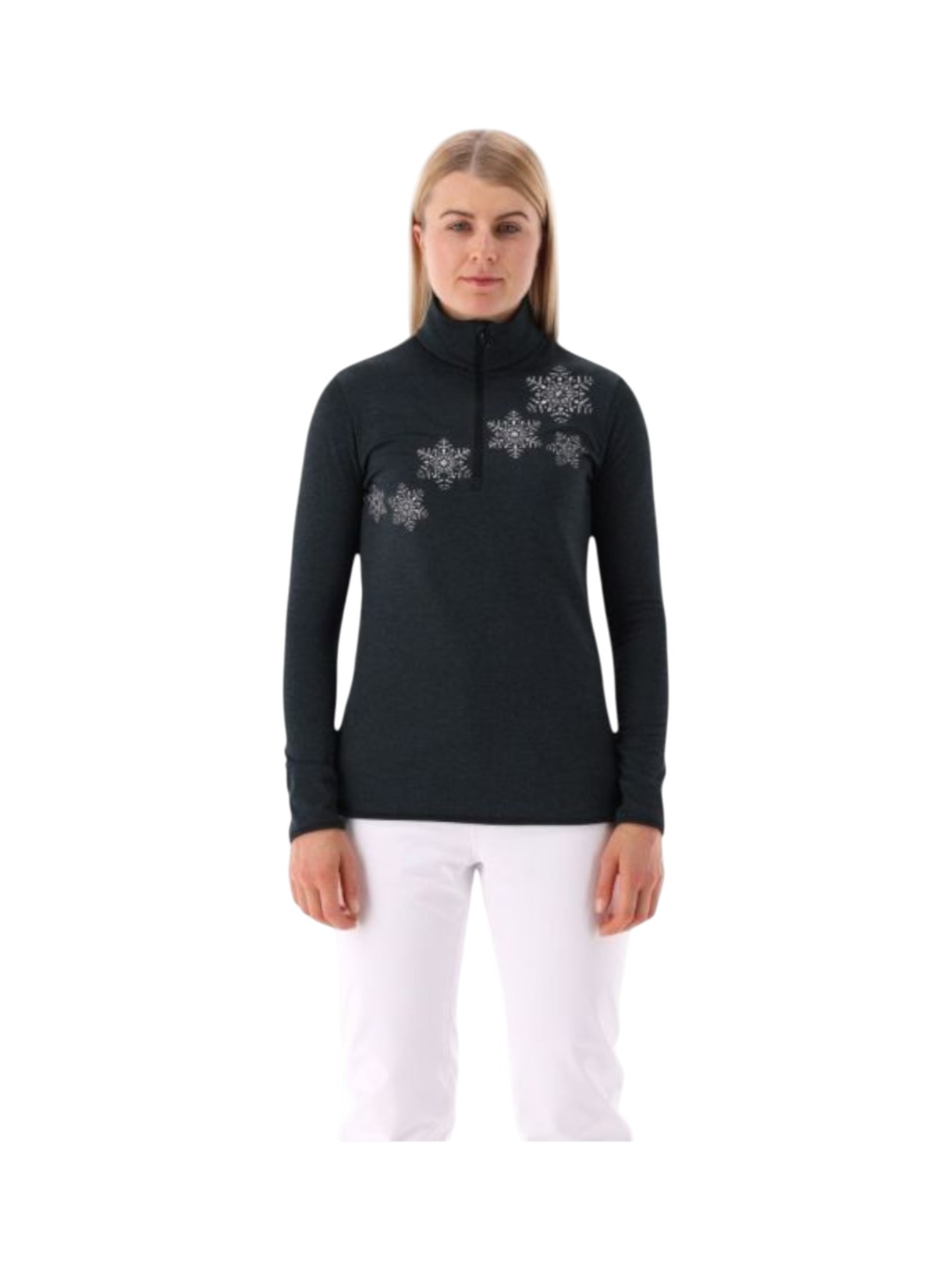 Damen Softech Skipulli schwarz 7