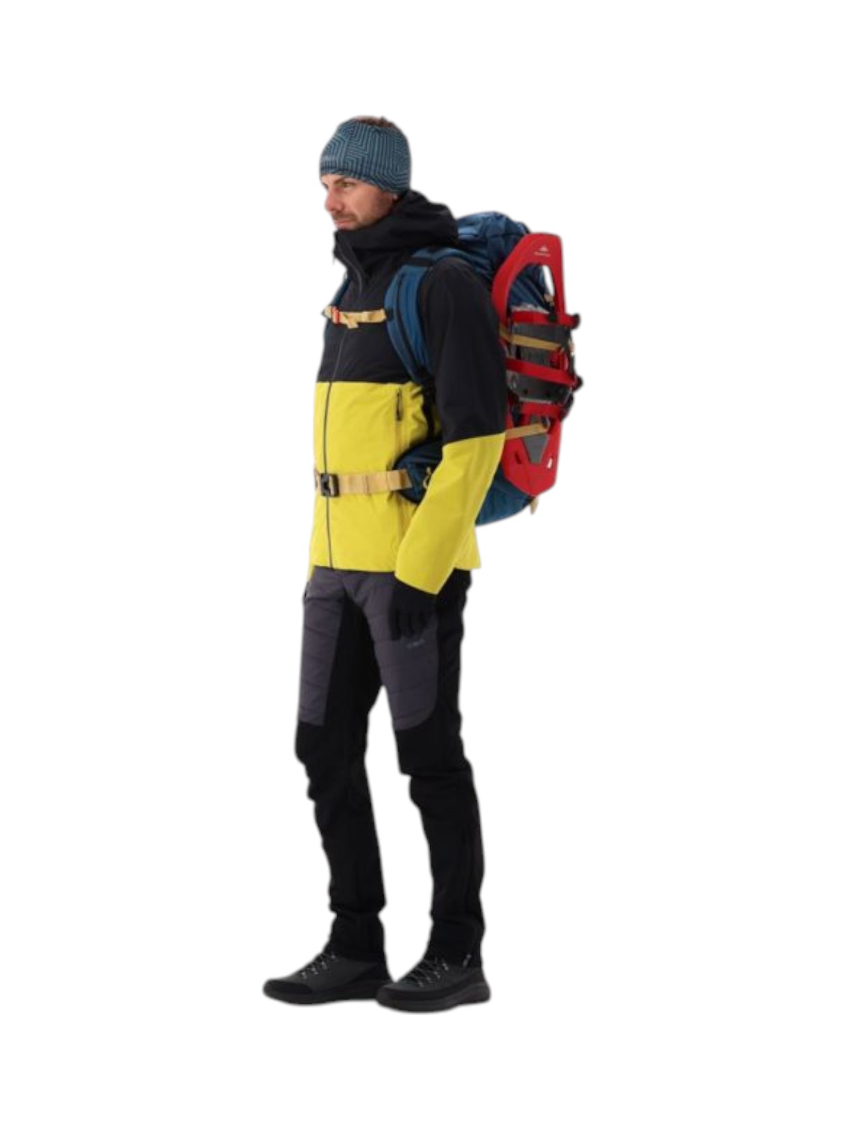 Herren Unlimited Hardshell Jacke Clima-Protect mit Kapuze gelb 7