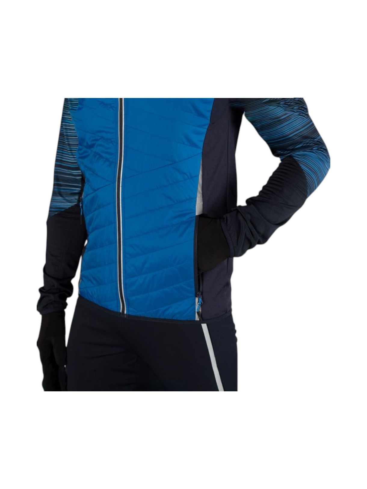 Hybrid Herrenjacke mit abnehmbaren Ärmeln 7