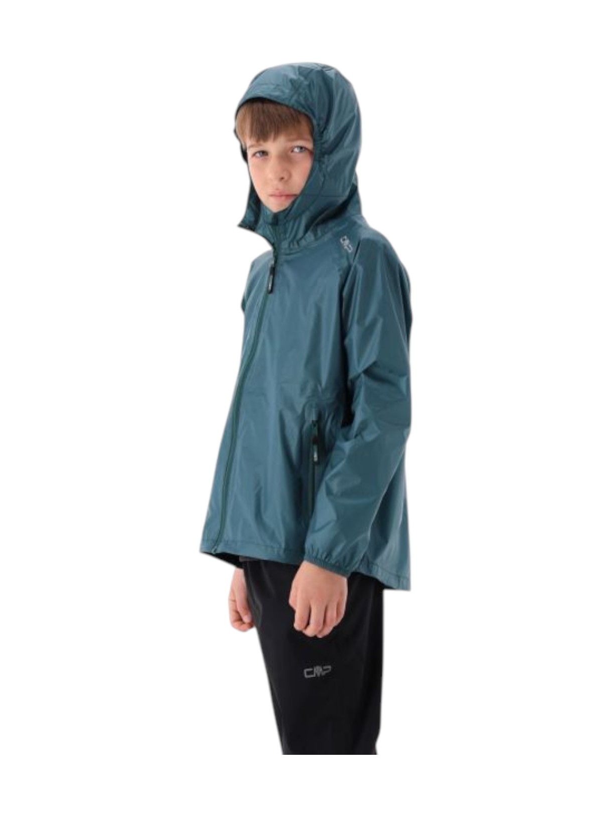 Jungen Regenjacke Pack Pocket mit Clima-Protect und Kapuze 7