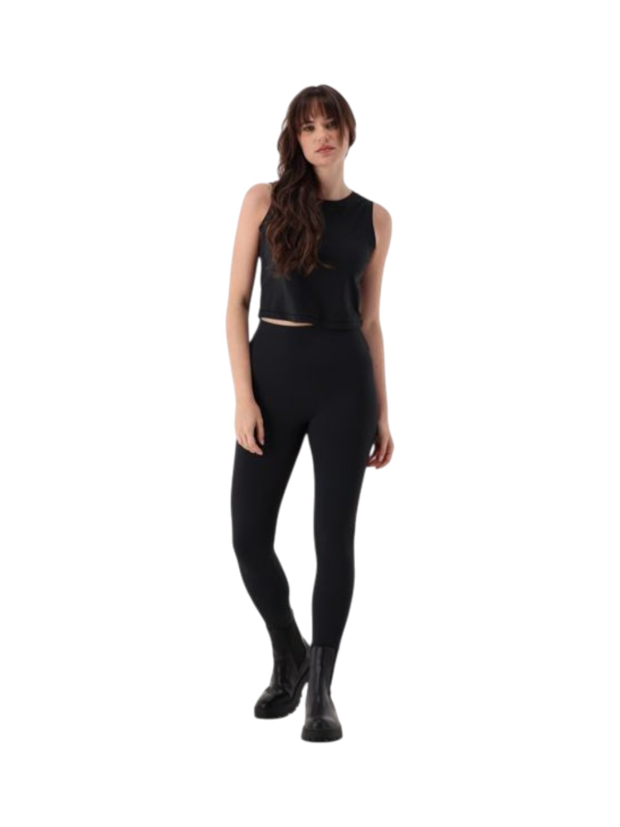 kurzes Damen Tank Top aus Stretch-Polyamid mit Dry-Function 7