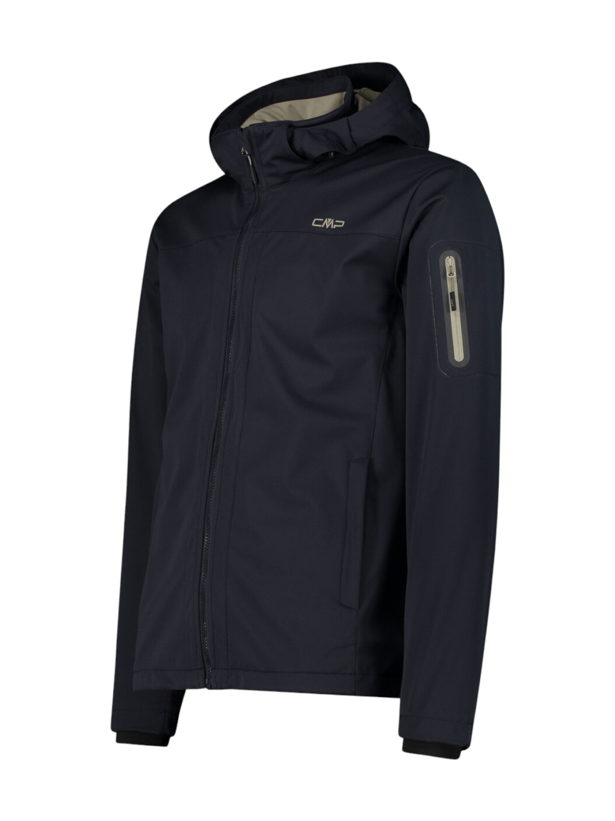 Light Softshell Herren Jacke mit abnehmbarer Kapuze 7