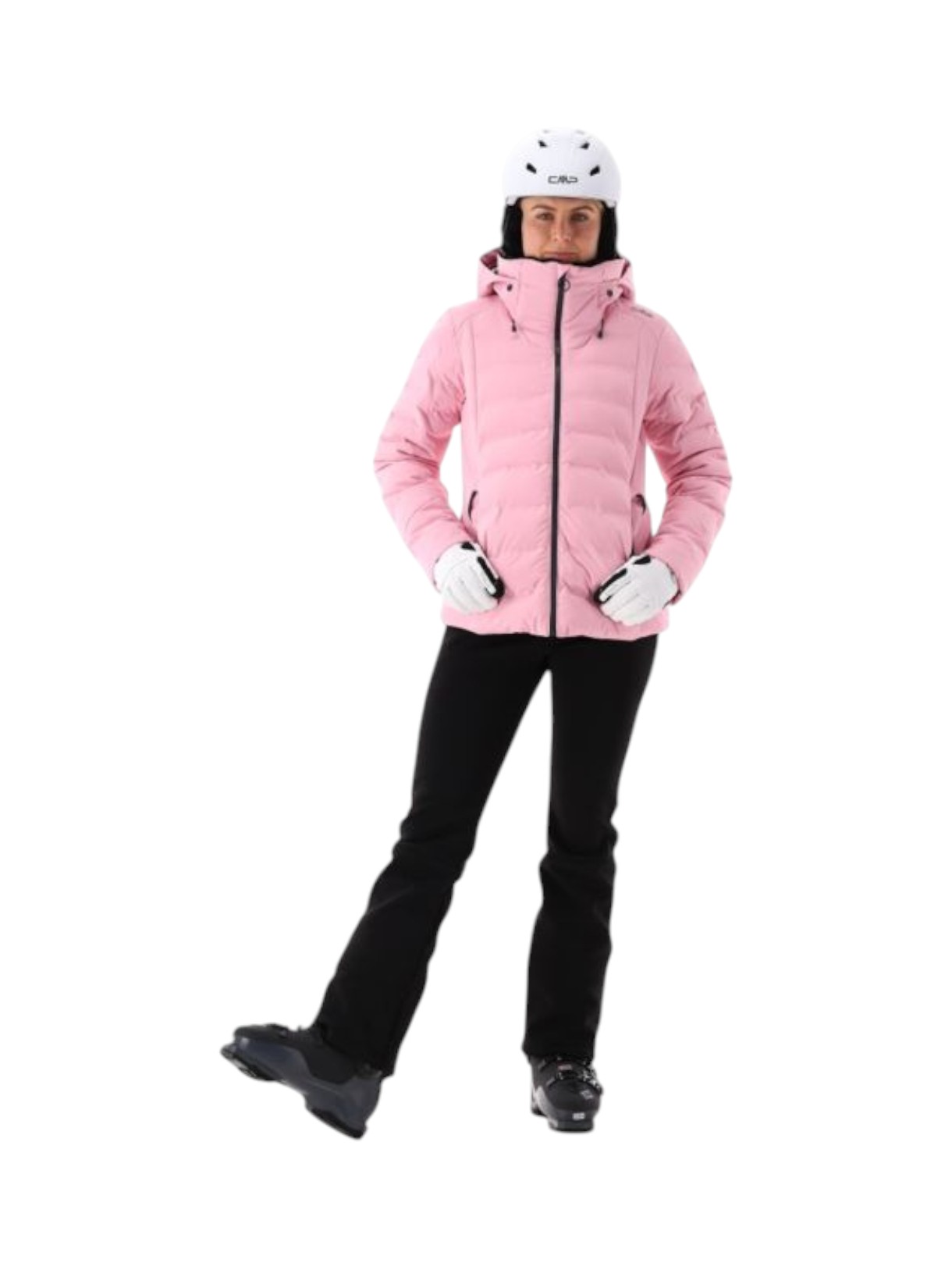 wattierte Damen Skijacke mit Clima Protect und Kapuze 7
