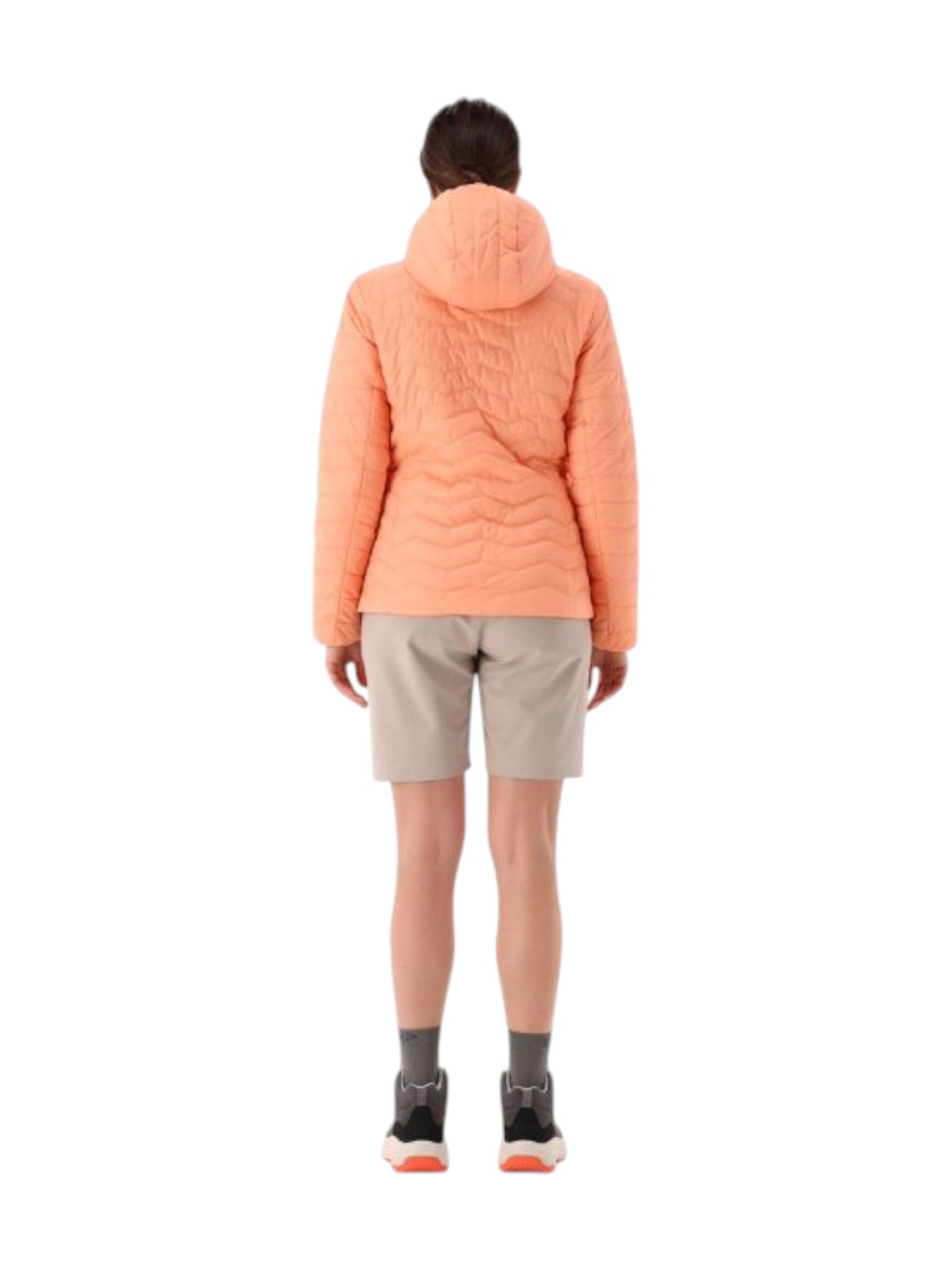 Wattierte Damen Stepp Jacke mit Feel Warm Flat und Kapuze 7