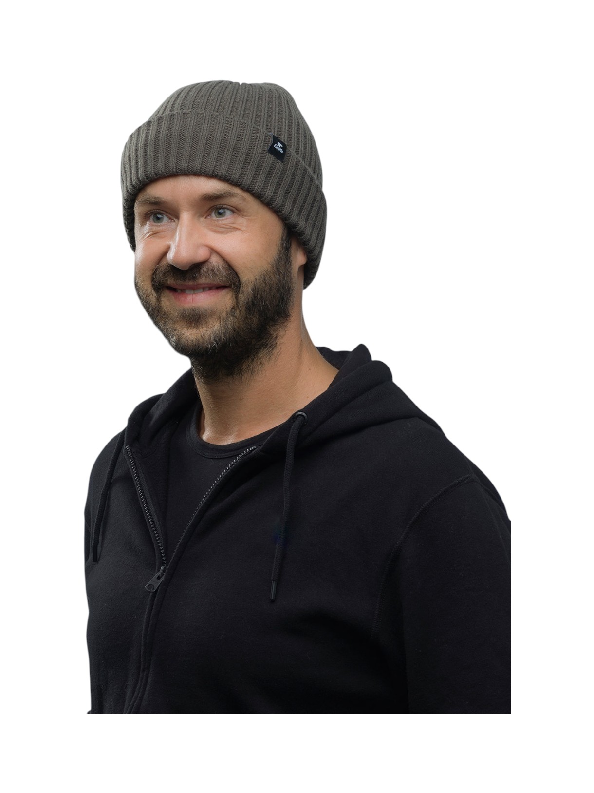 Ripp Strick Mütze 2.0. mit Außenumschlag 7