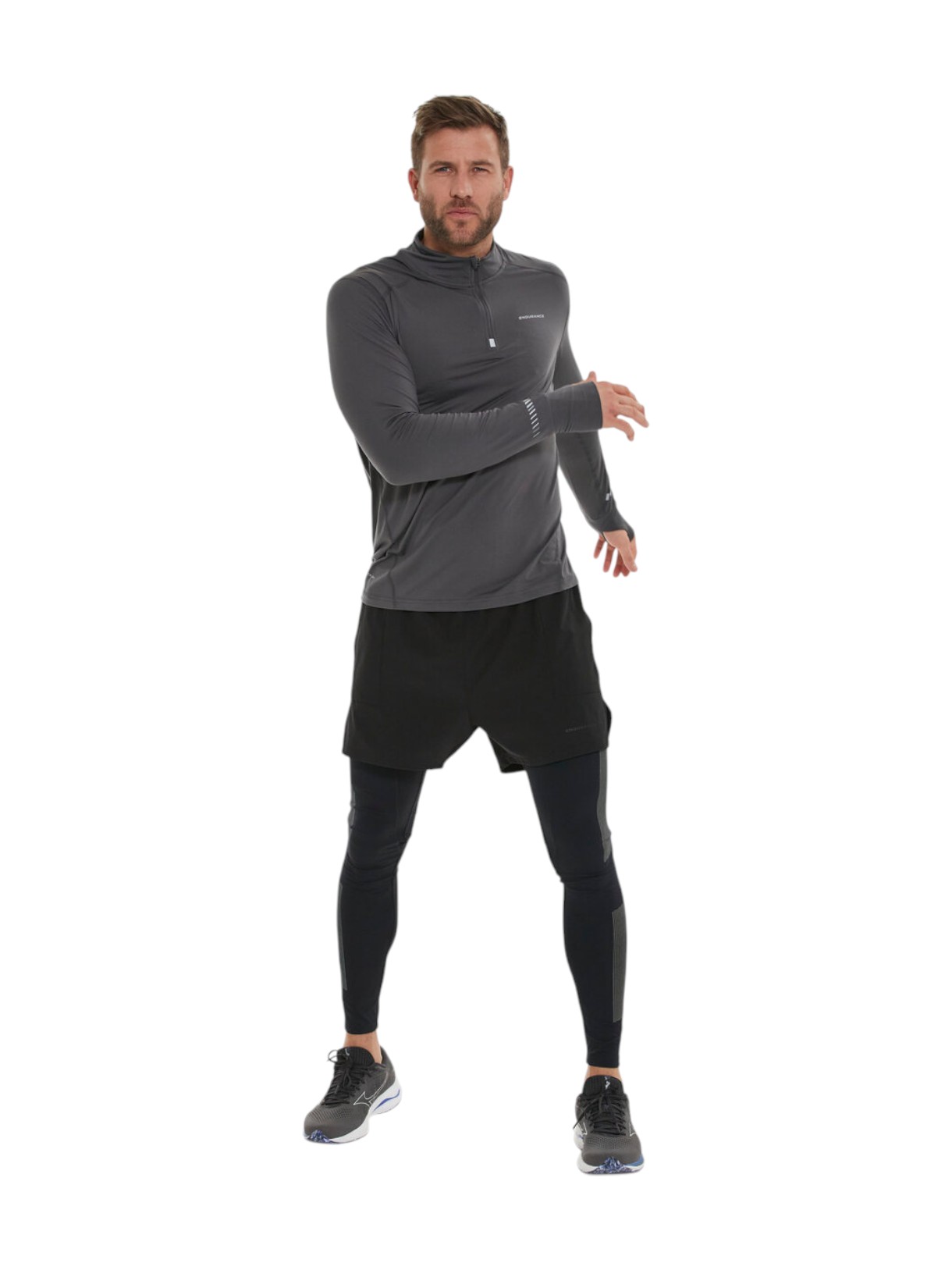 Tune Melange Herren Langarm Shirt 7