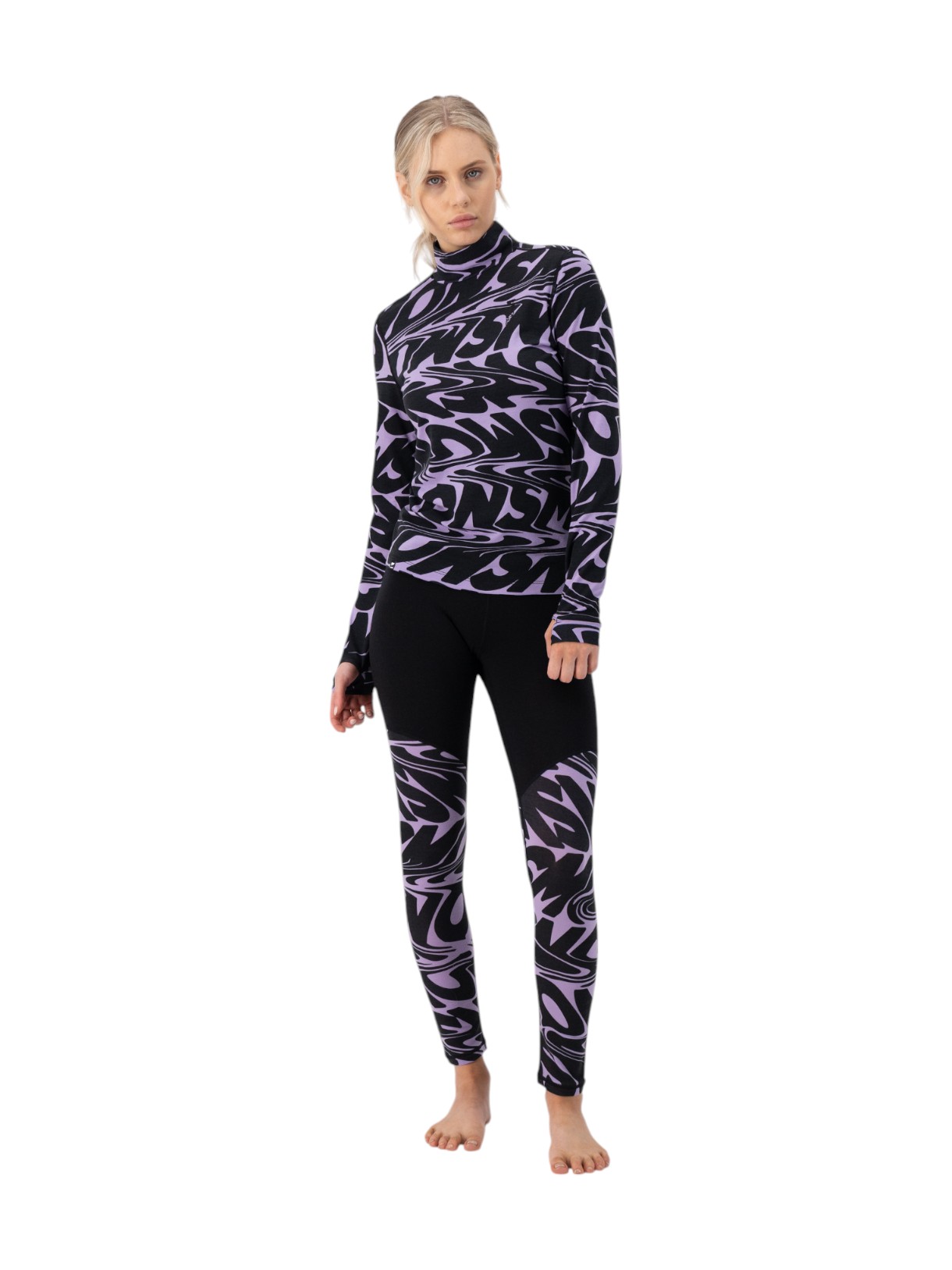 Merino Flex 200 Mock Neck Damen Langarmshirt 7
