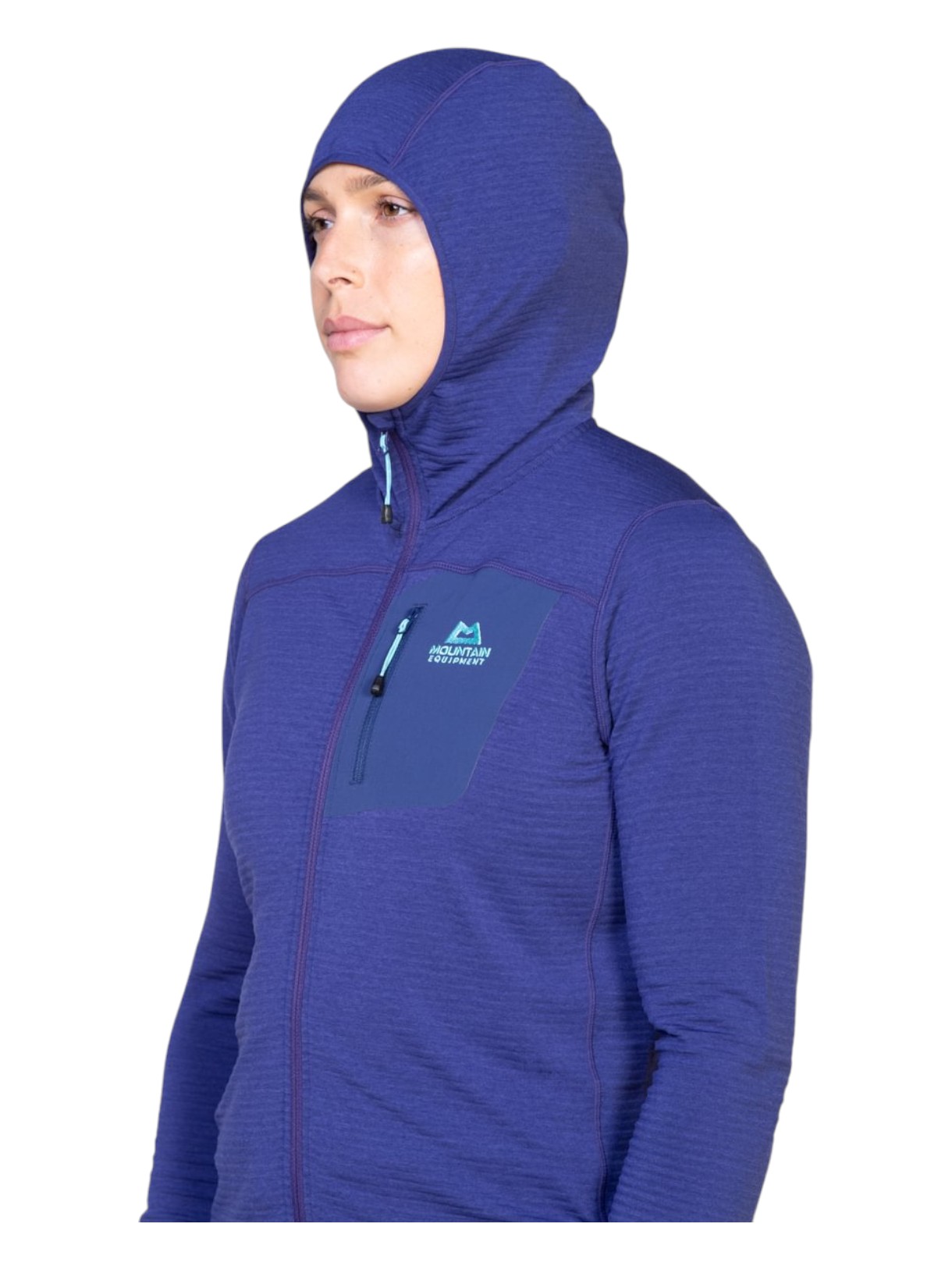 Lumiko Damen Fleece Jacke mit Kapuze 7