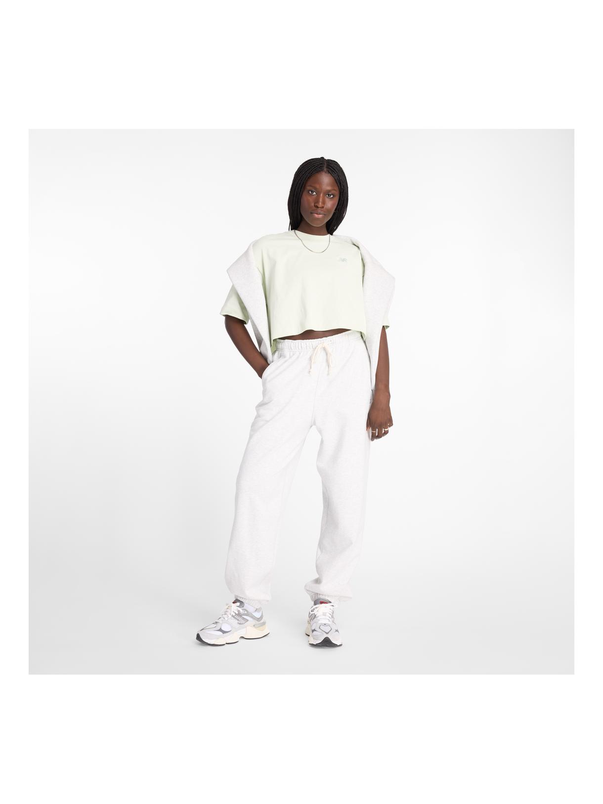 Logo Oversized Jersey Damen T-Shirt 7