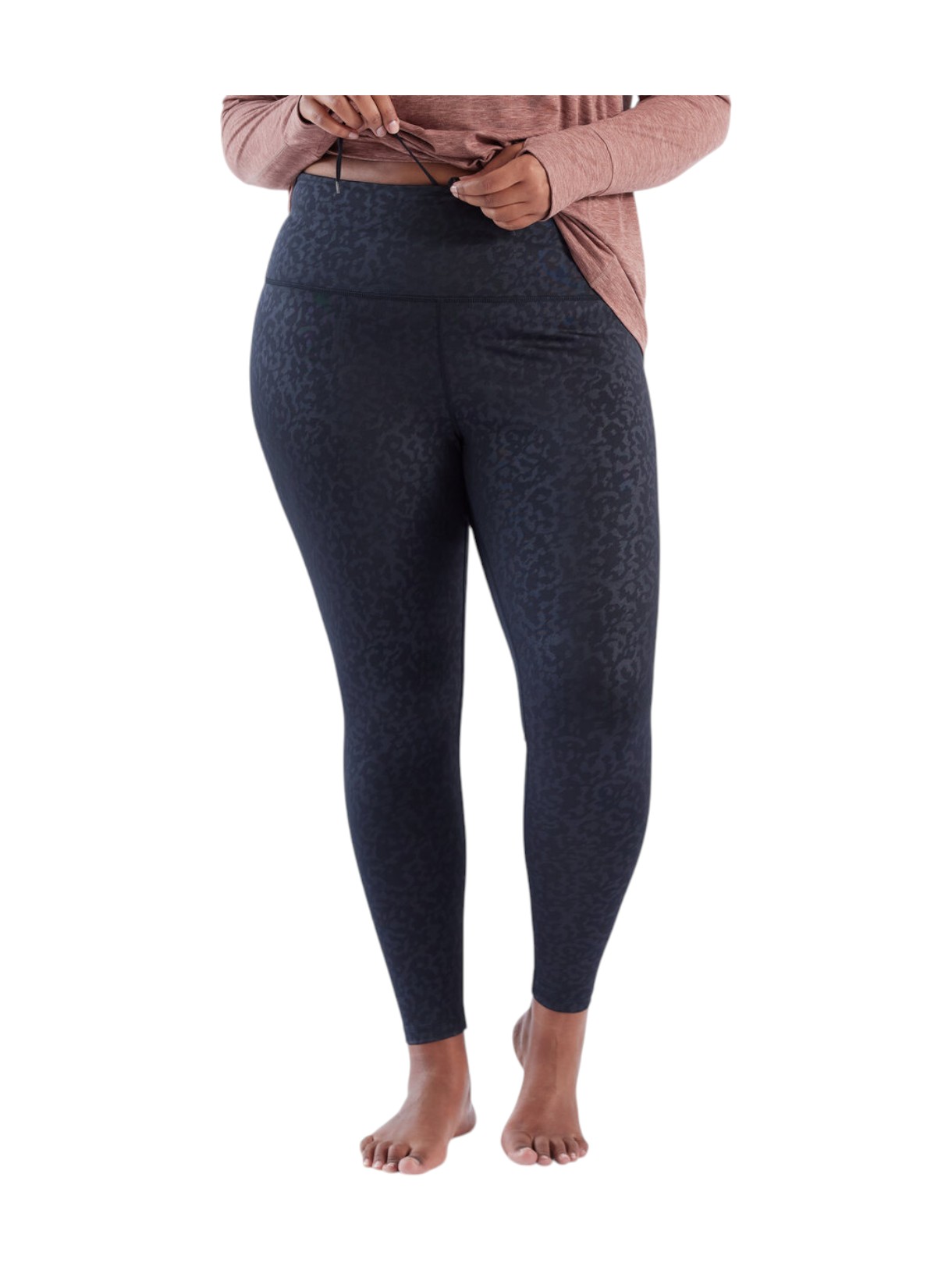 Juliette Embossed Tights Damen Leggings Plus Size 7