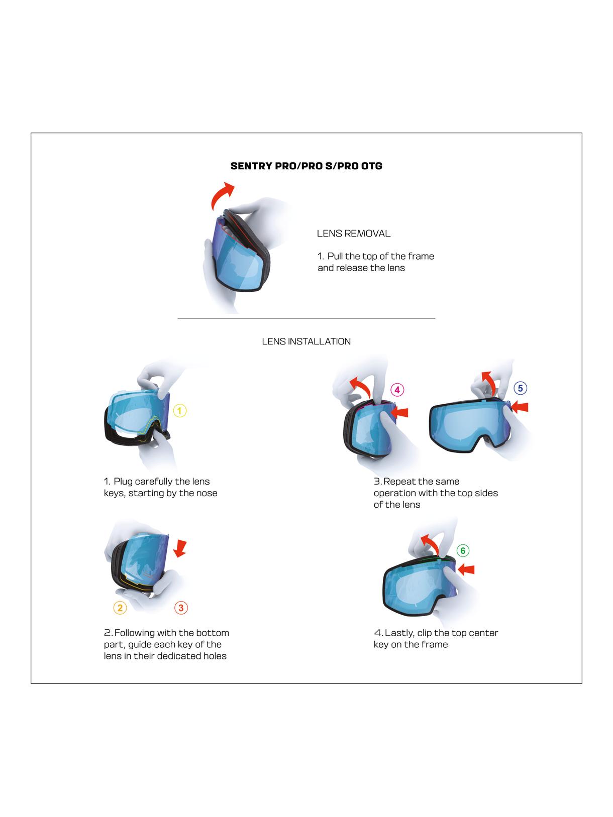 Sentry Pro Sigma Skibrille 7