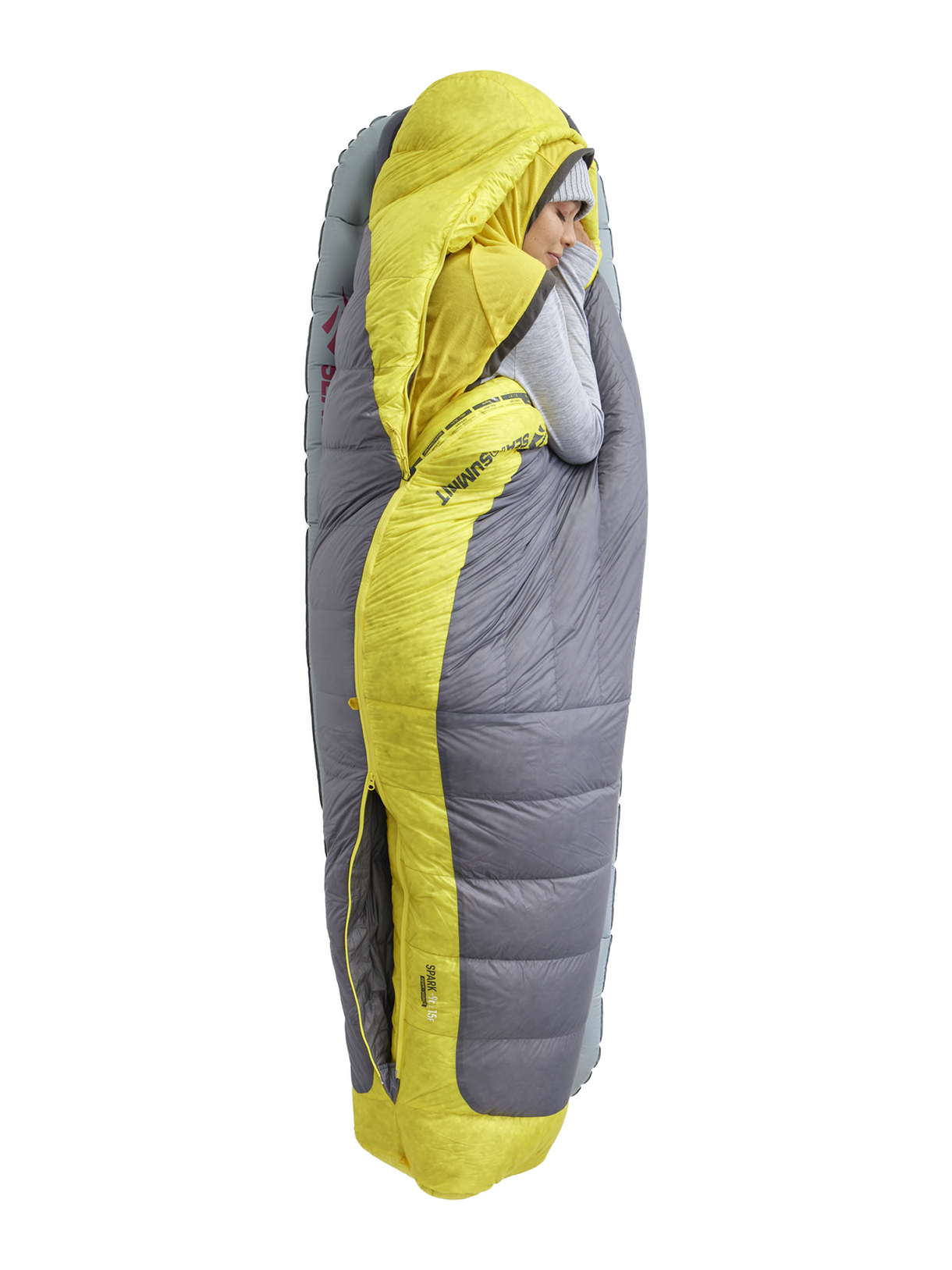 Spark Damen Daunen Schlafsack regulär 7