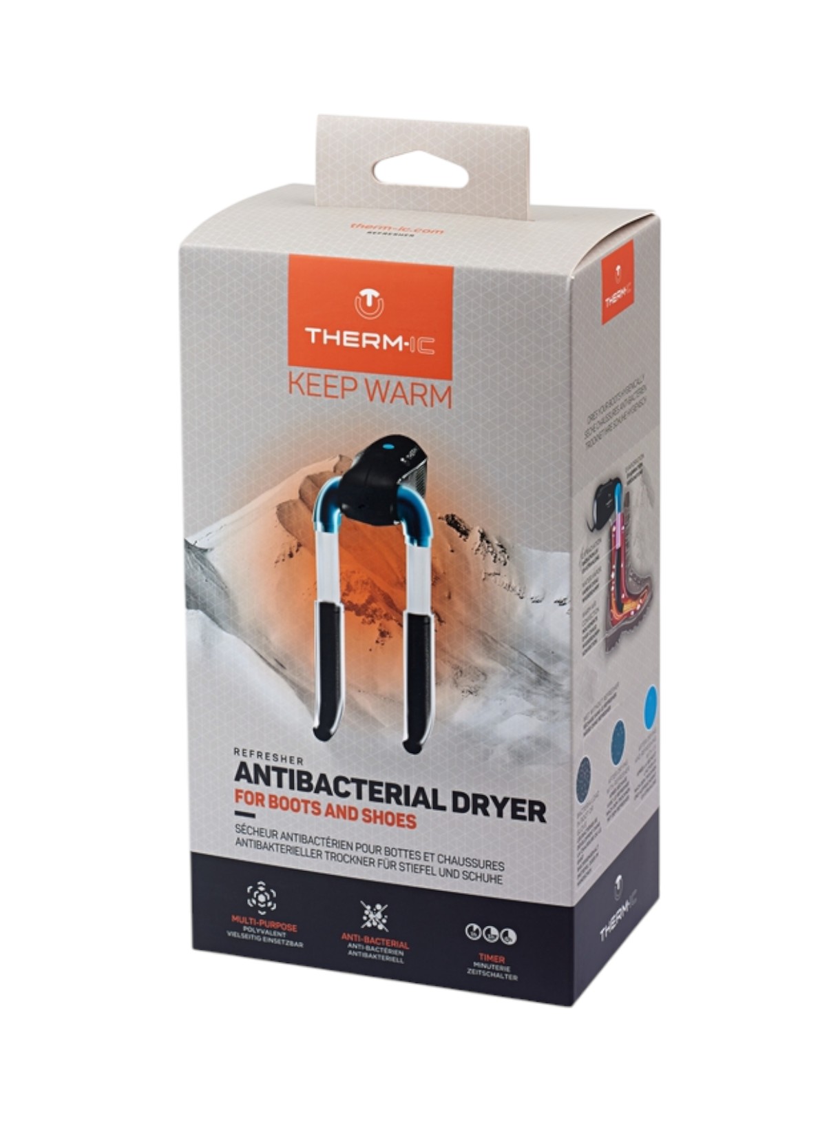 Therm-ic Refresher Antibakterieller Trockner für Stiefel und Ski Schuhe 7