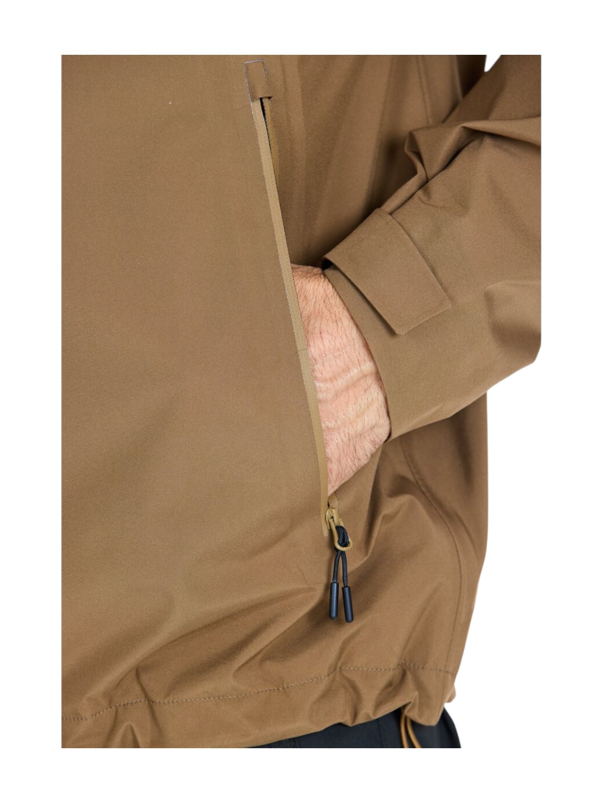 Voyage Layertech Herren Regen Jacke mit Kapuze 7