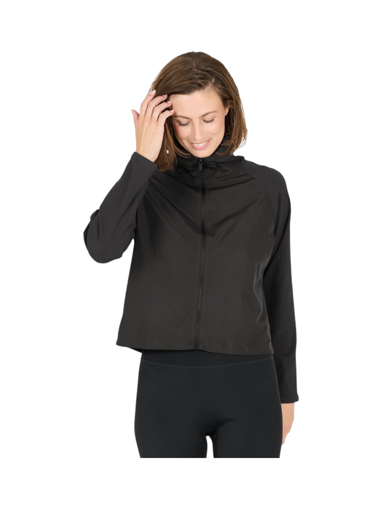 Aiana Damen Sport Jacke mit Stehkragen 8