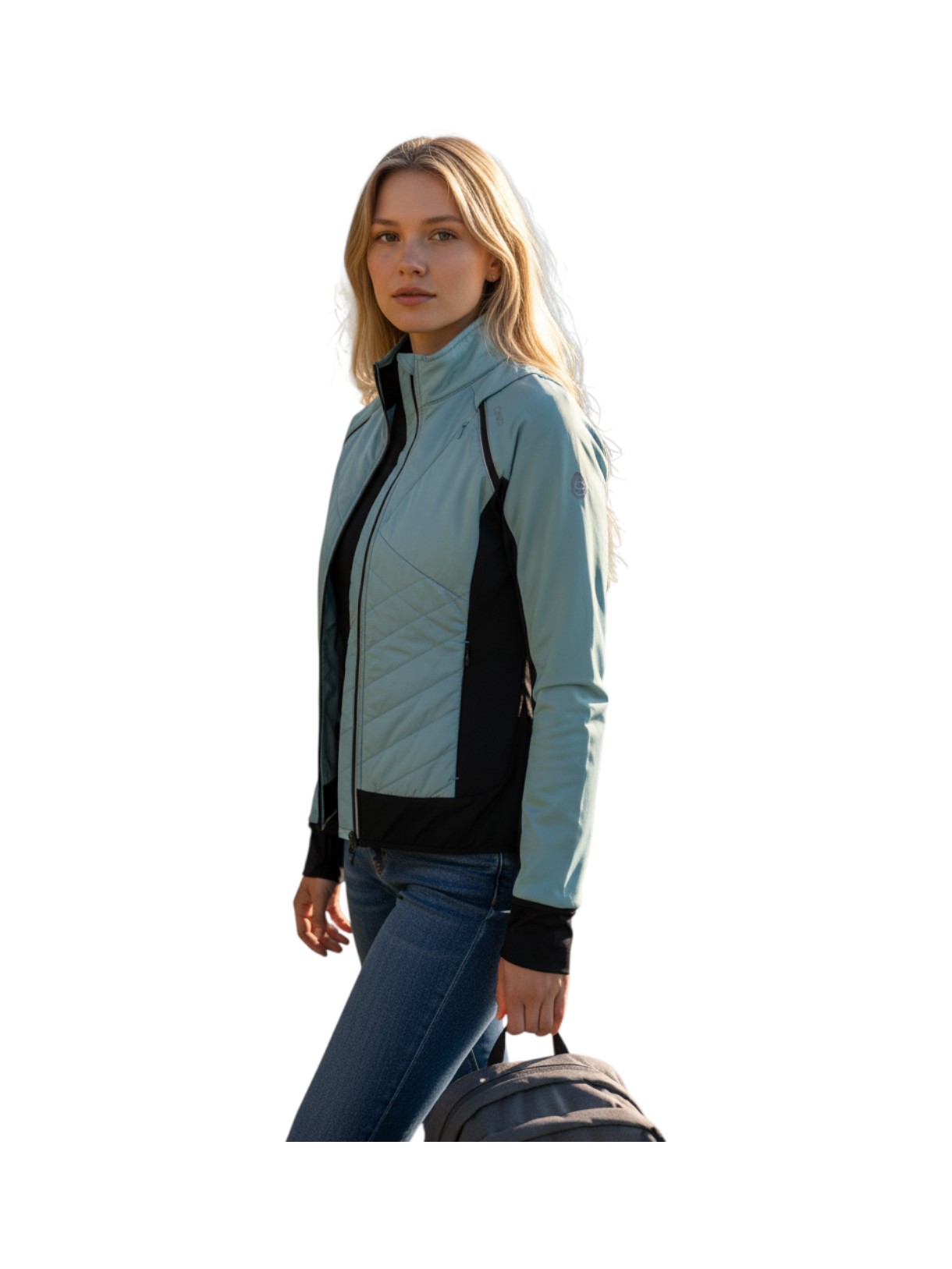 Damen Primaloft® Hybrid Jacke mit abnehmbaren Ärmeln 8