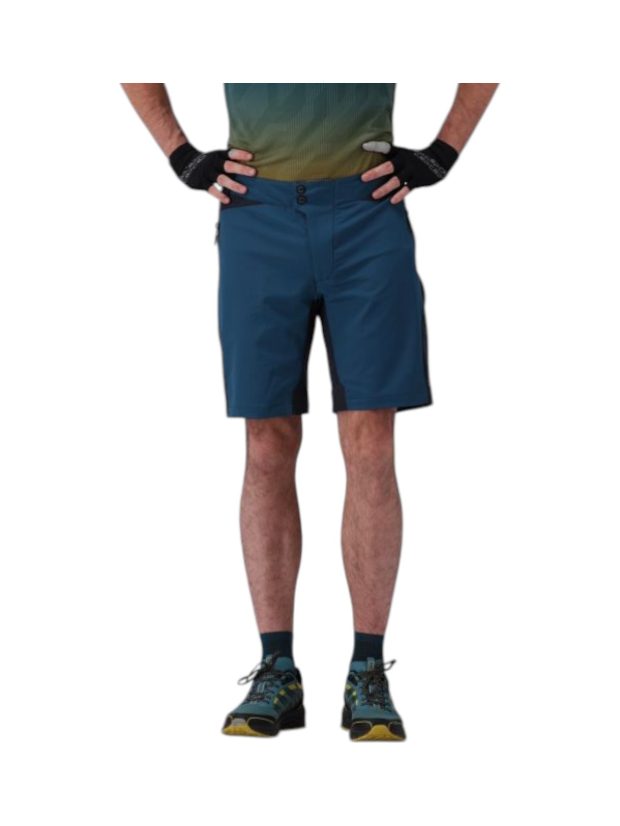 Herren Freebike Bermuda Hose mit Sitzpolster und Dry Function 8