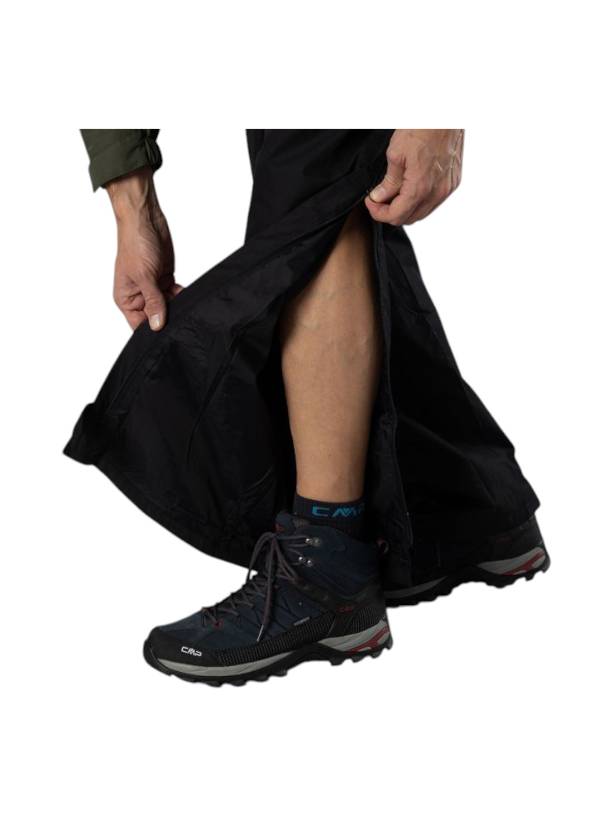 Herren Regenhose Pack Pocket aus Ripstop 8