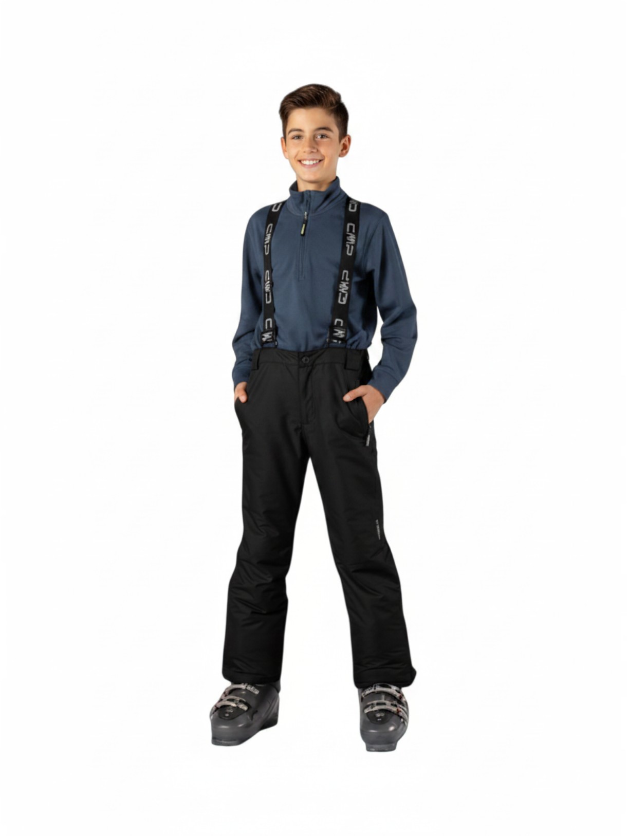Jungen Arctic Fleece Skipulli mit Stehkragen 8
