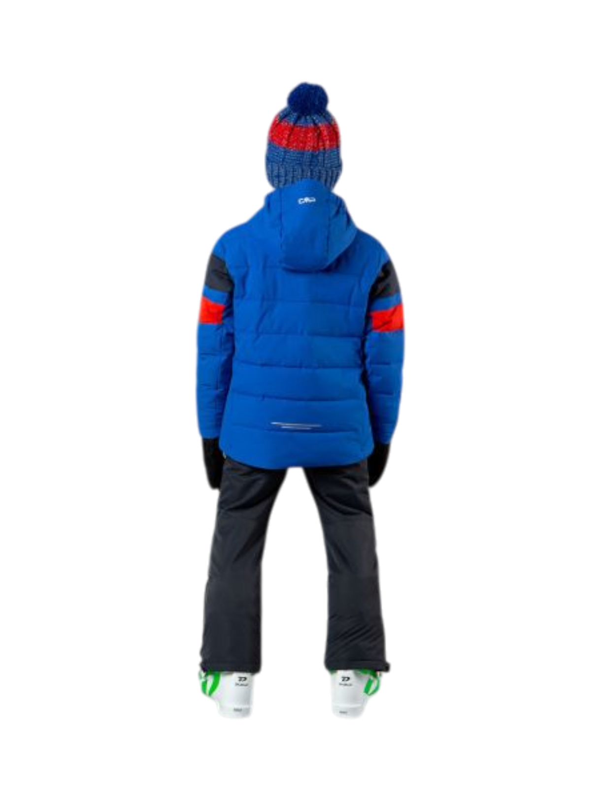Kinder Skihose Clima Protect mit abnehmbaren Trägern blau 8