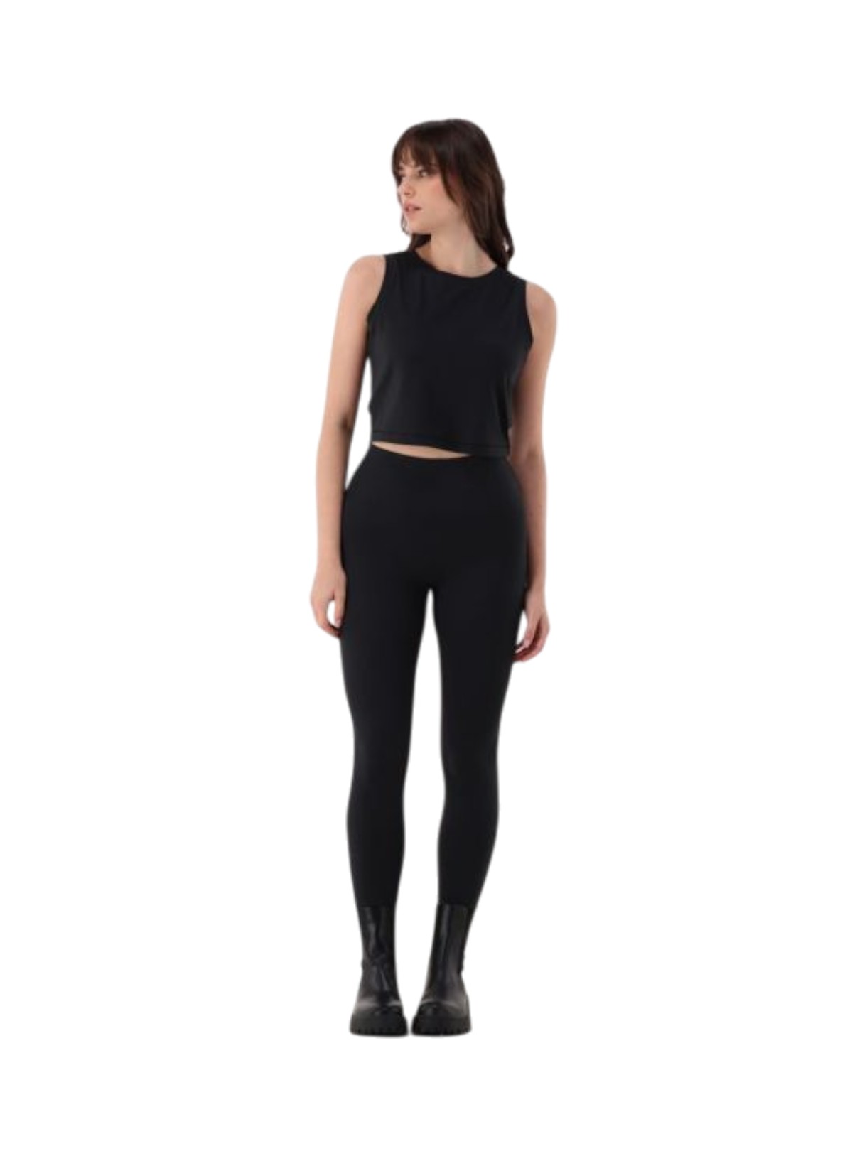 kurzes Damen Tank Top aus Stretch-Polyamid mit Dry-Function 8