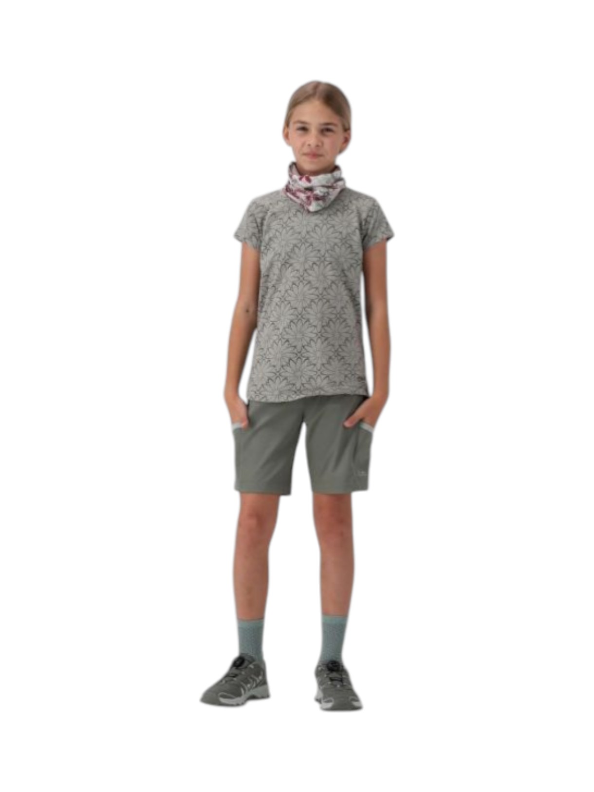 Mädchen Bermuda Stretch Wandershorts mit Dry Function 8