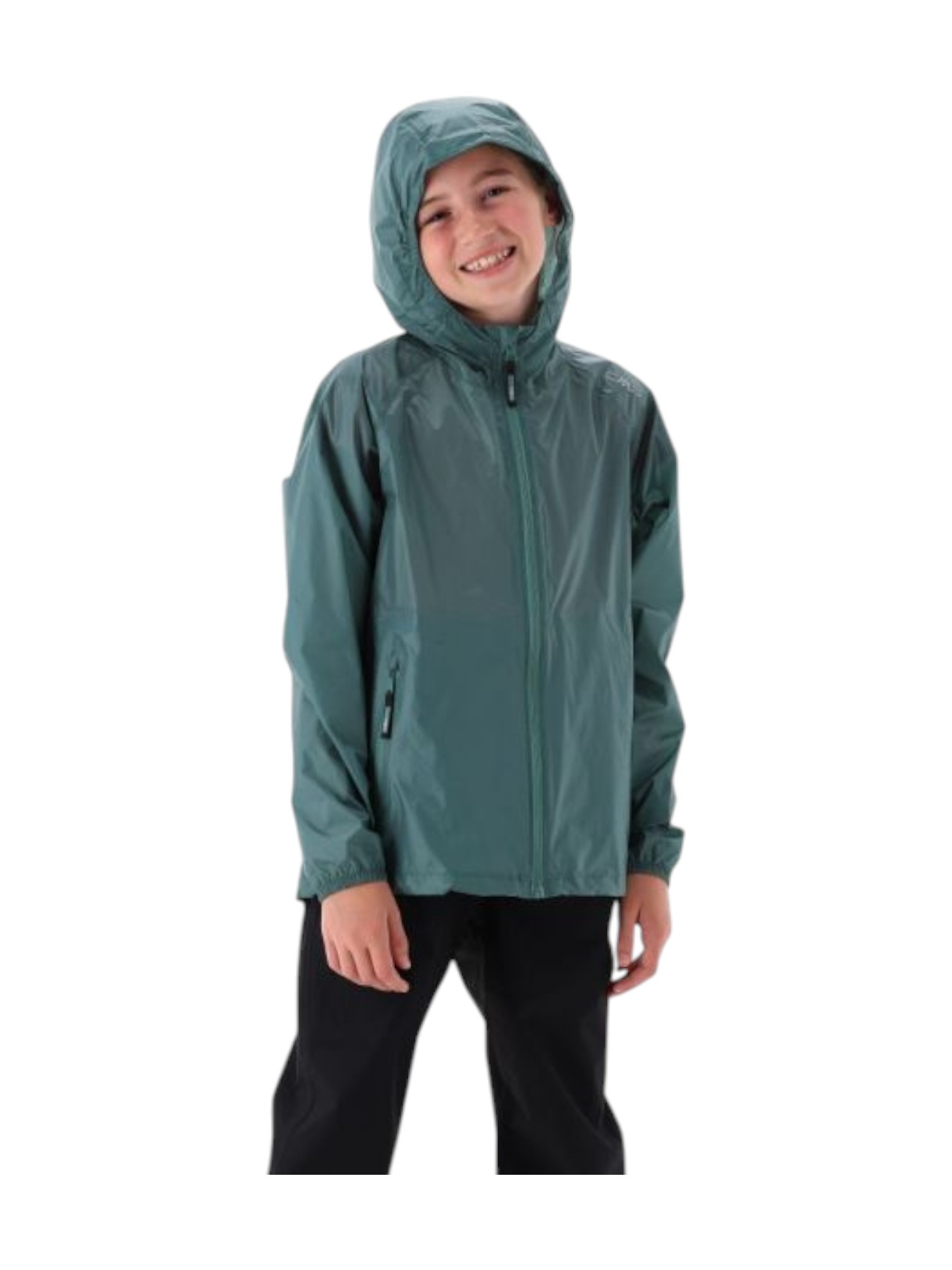 Mädchen Regenjacke Pack Pocket mit Kapuze 8