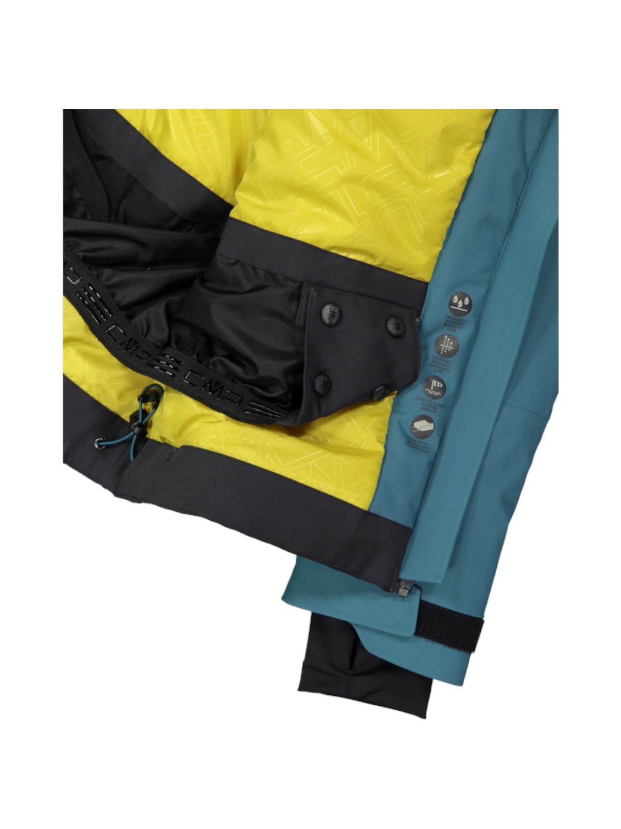Unlimitech Herren Shell Skijacke Clima Protect mit Kapuze 8