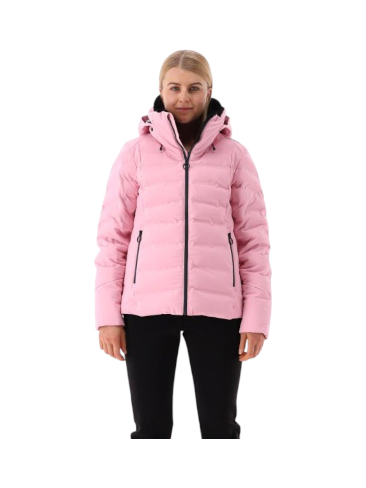 wattierte Damen Skijacke mit Clima Protect und Kapuze 8