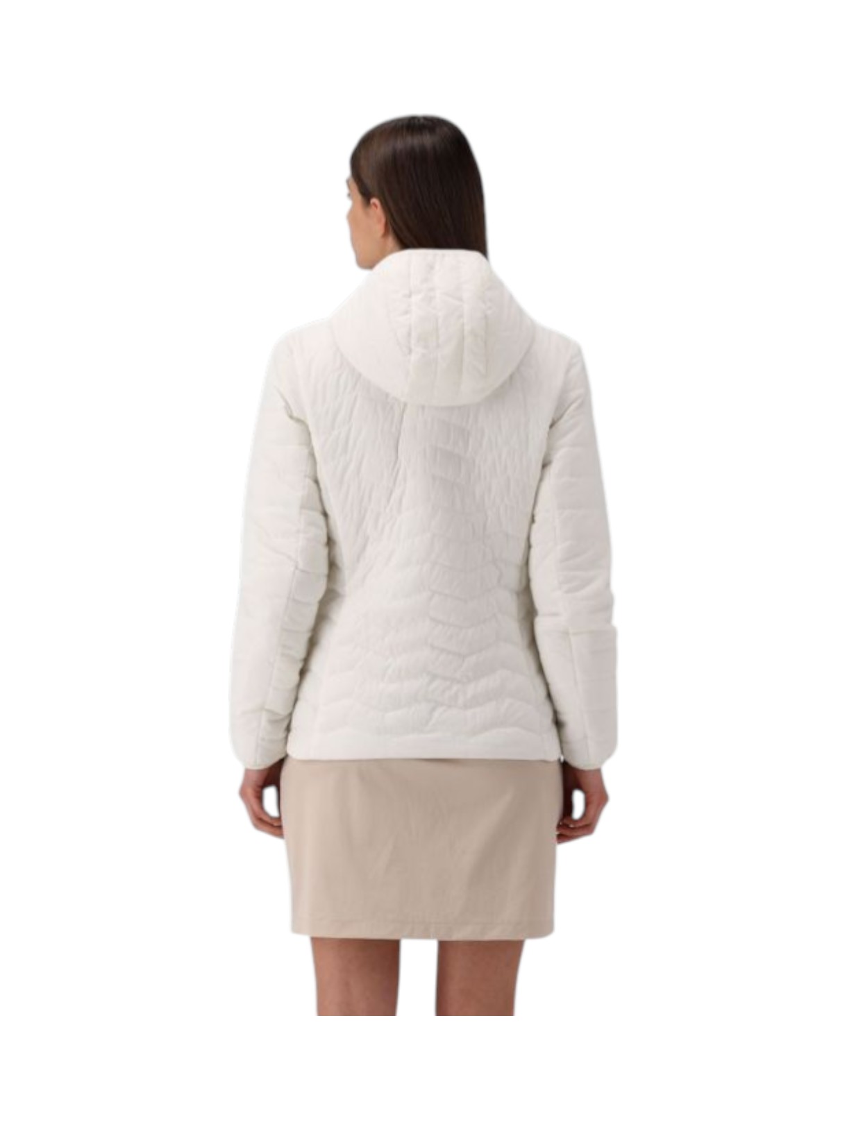 Wattierte Damen Stepp Jacke mit Feel Warm Flat und Kapuze 8