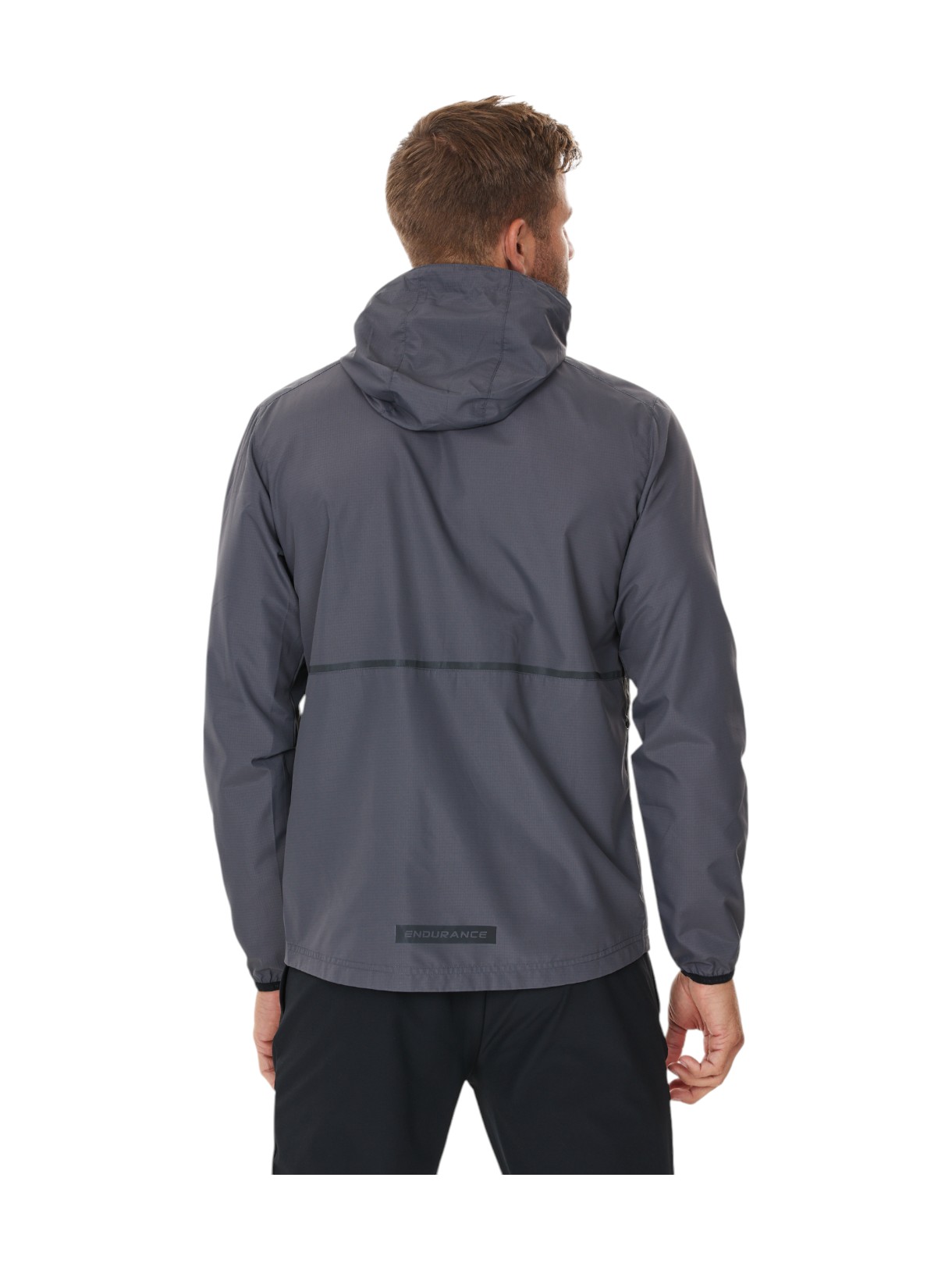 Hugoee Herren Laufjacke mit Kapuze 8