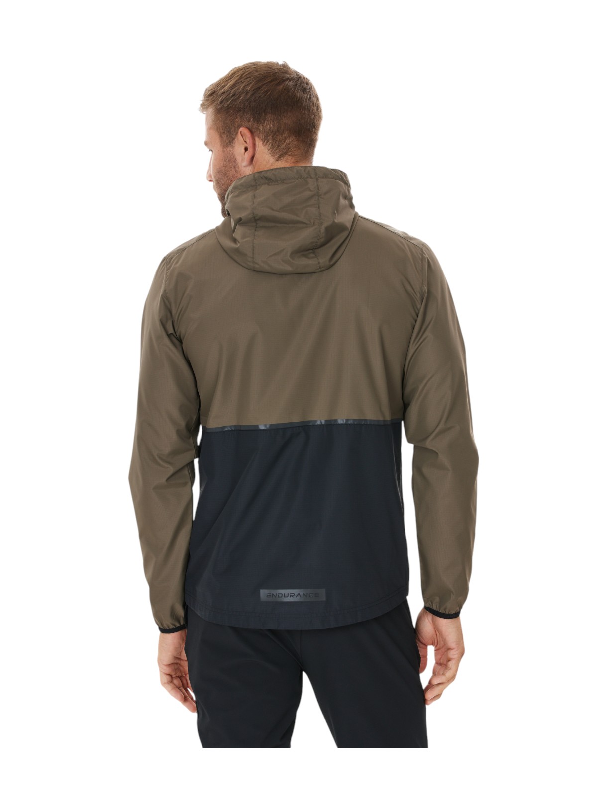 Hugoee Herren Laufjacke mit Kapuze 8