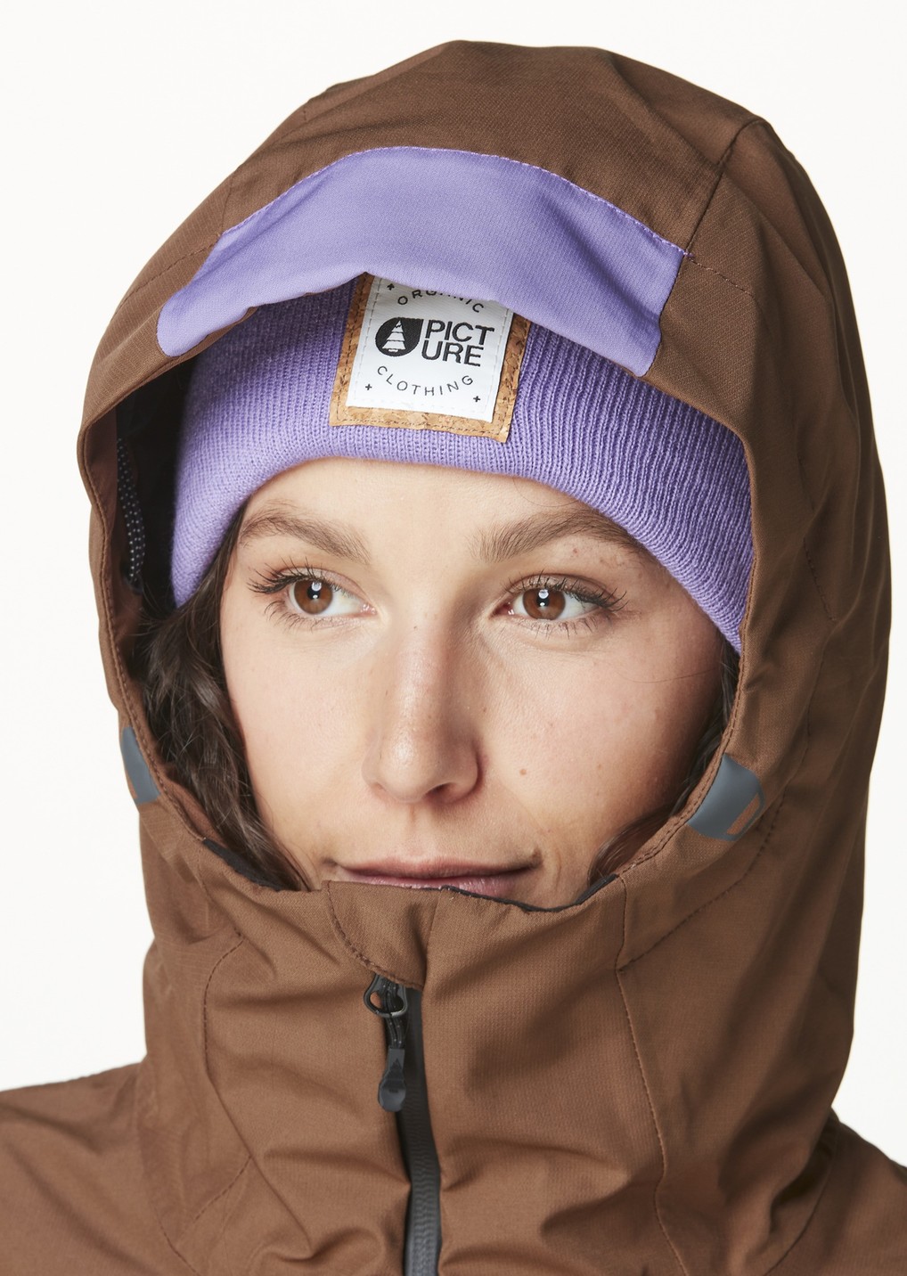 Seen Damen Skijacke mit Kapuze 8