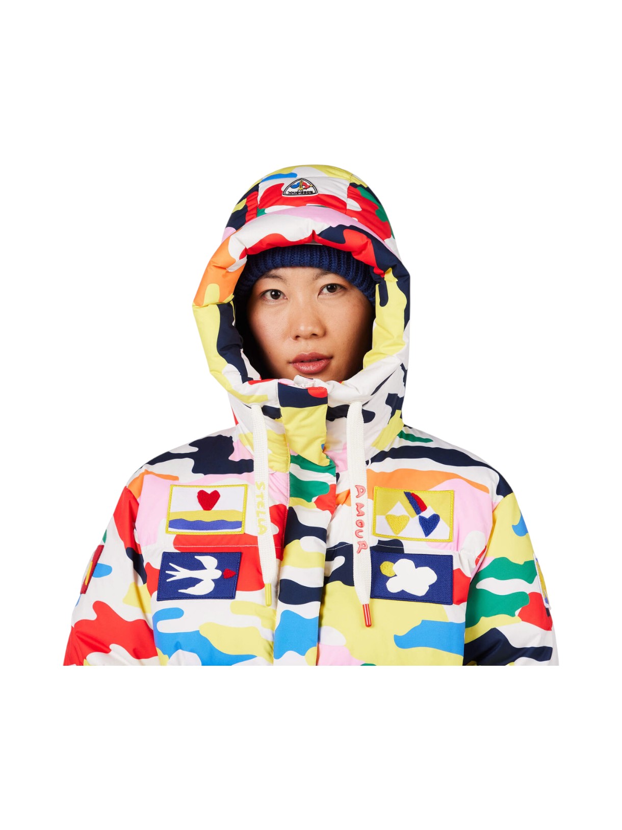 JCC All Snow Down Damen Skijacke mit Kapuze 8