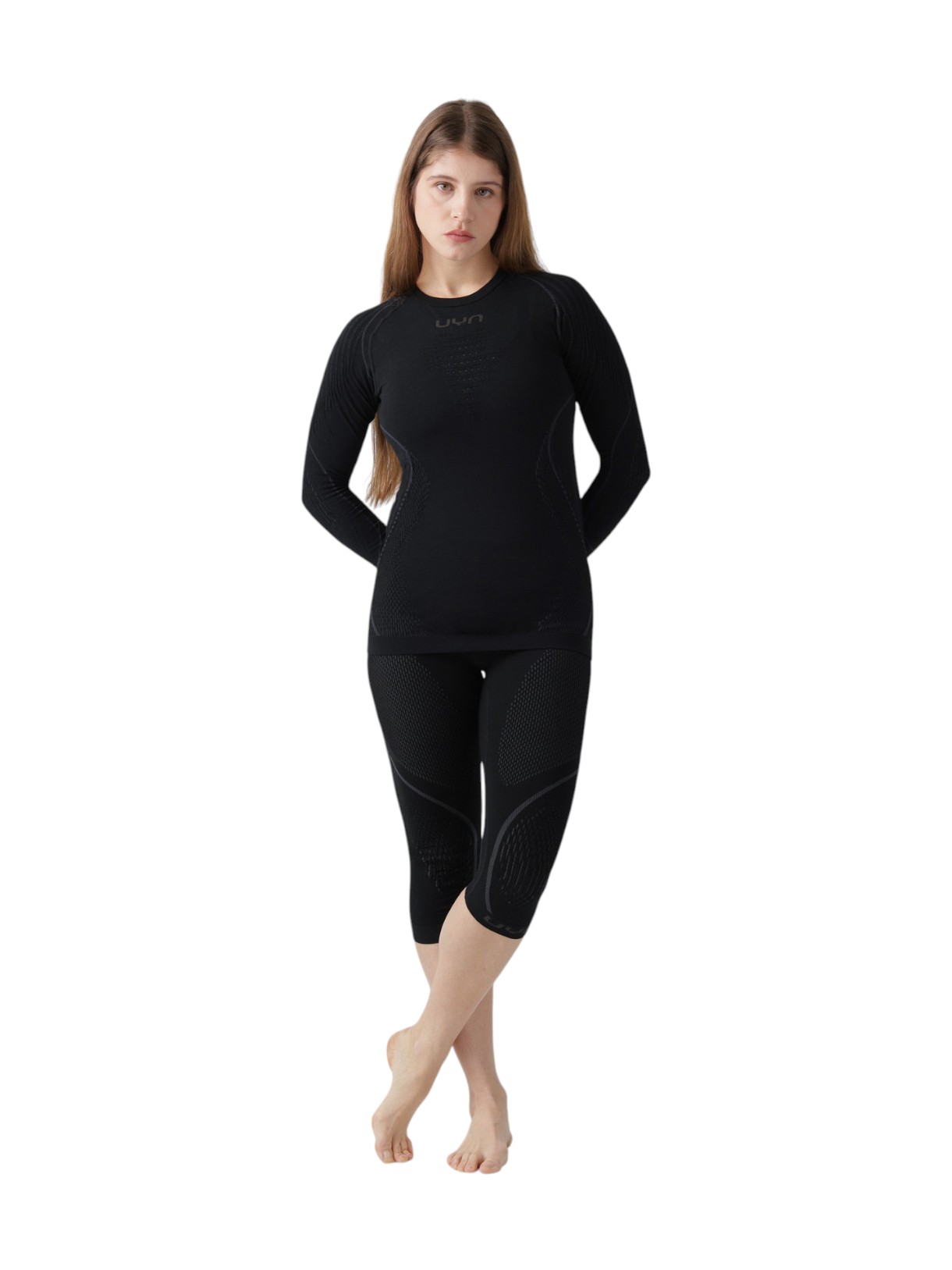 Evolutyon Biotech Damen 3/4 Thermohose Unterwäsche 8