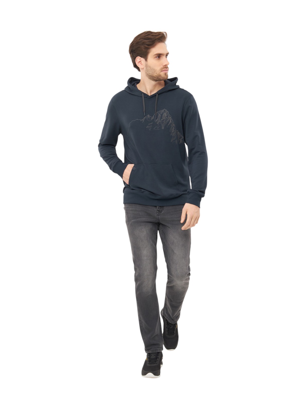 Midlayer Panaka Hoodie Bamboo Herren Kapuzensweatshirt 8