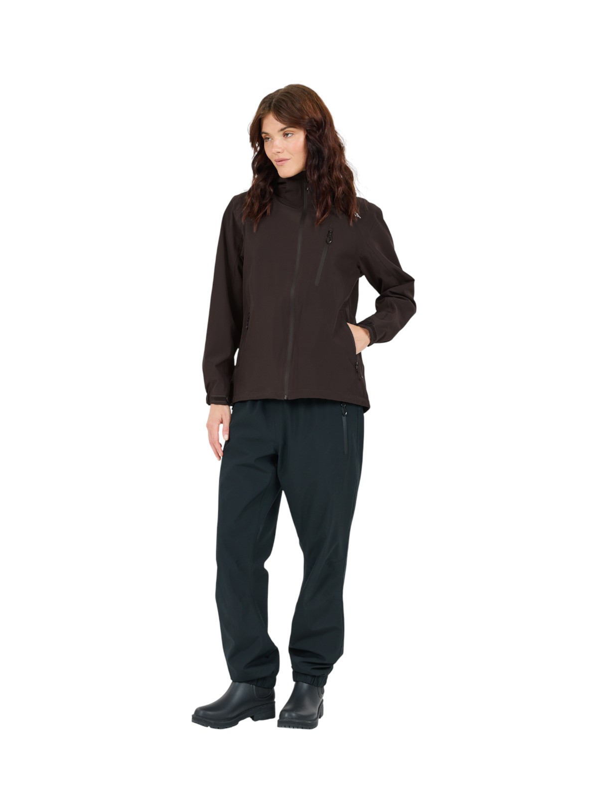 Camelia Damen Regenjacke mit Kapuze 8