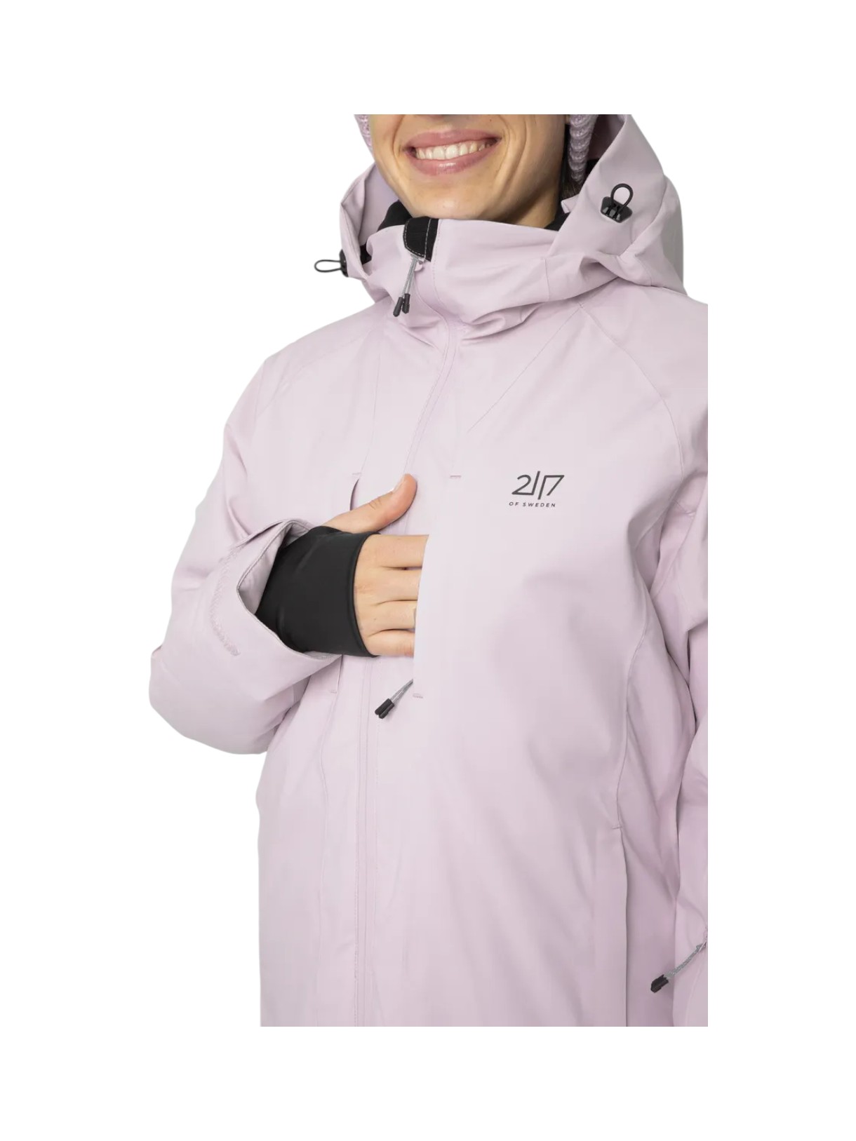 Edum Damen Skijacke mit Kapuze 9
