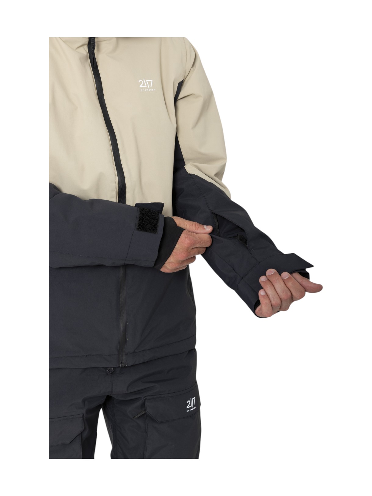 Soppero Herren Skijacke mit Kapuze 9