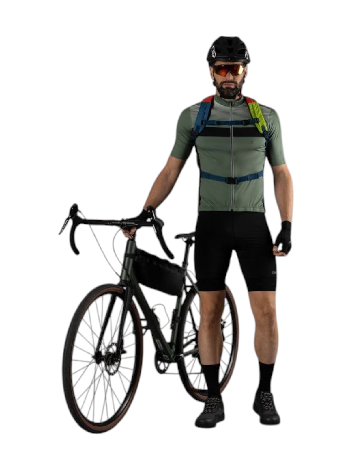 Herren Bike Shorts mit Dry Function und Sitzpolster Pad 9