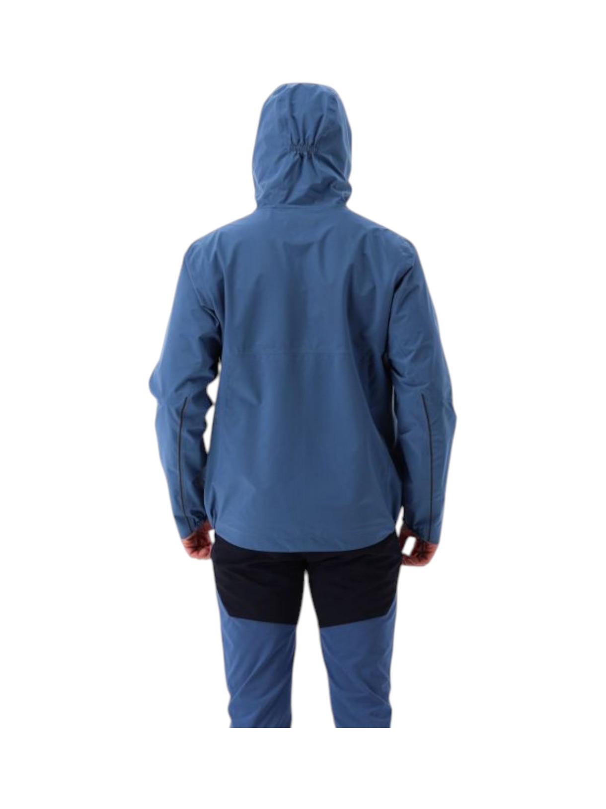 Herren Unlimited Harshell Jacke Clima-Protect mit Kapuze blau 9