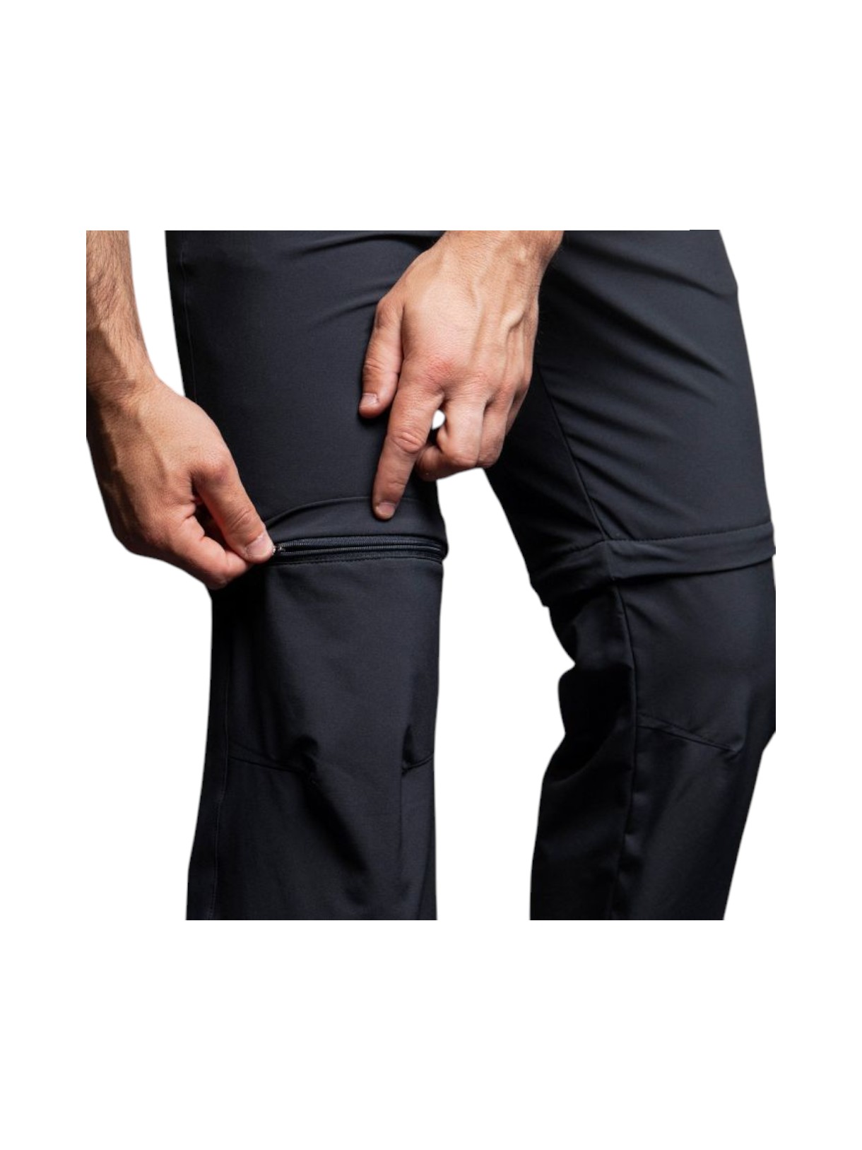 Herren Zip Off Trekking Hose aus 4-Wege-Stretch mit Dry-Function 9