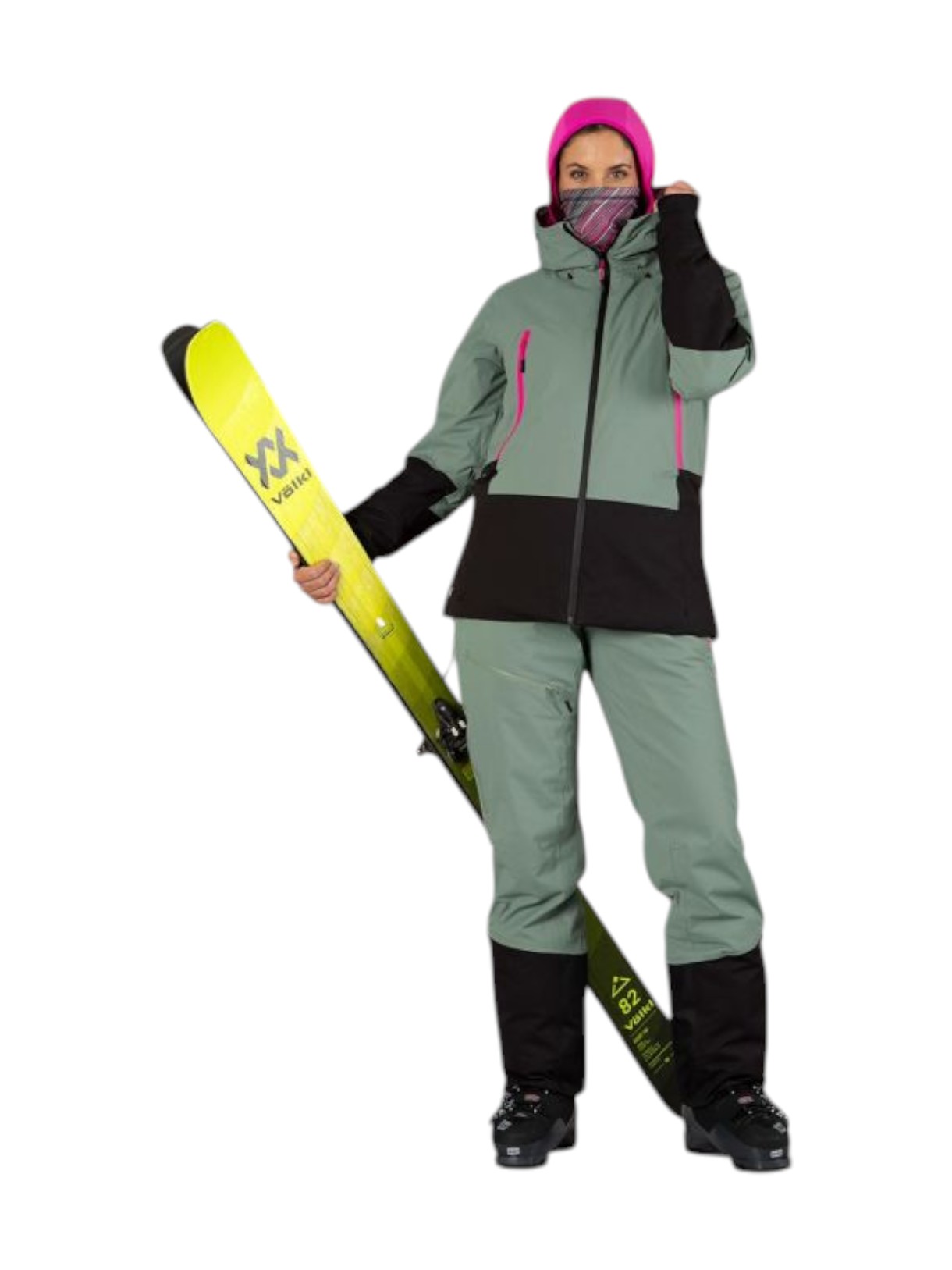 Unlimitech Clima Protect Freeride Damen Skihose 9