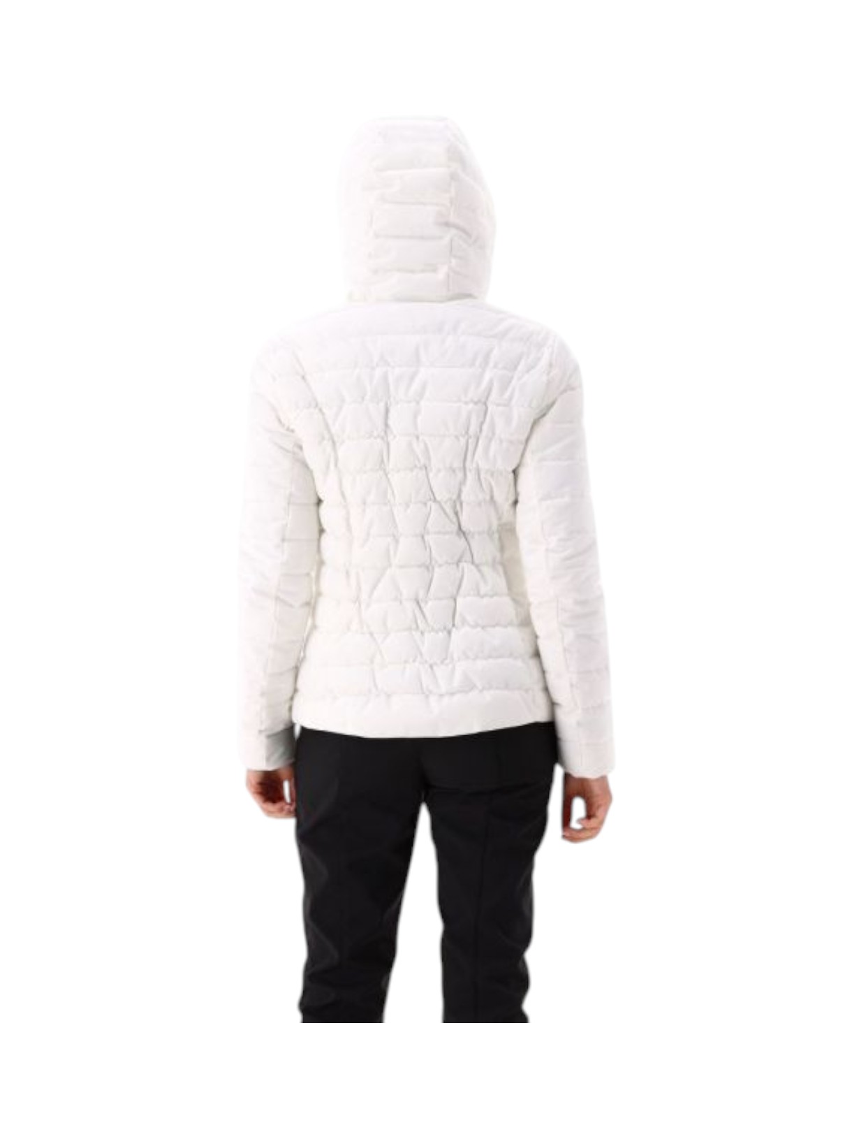 Wattierte Damen Winter Jacke mit Kapuze 9