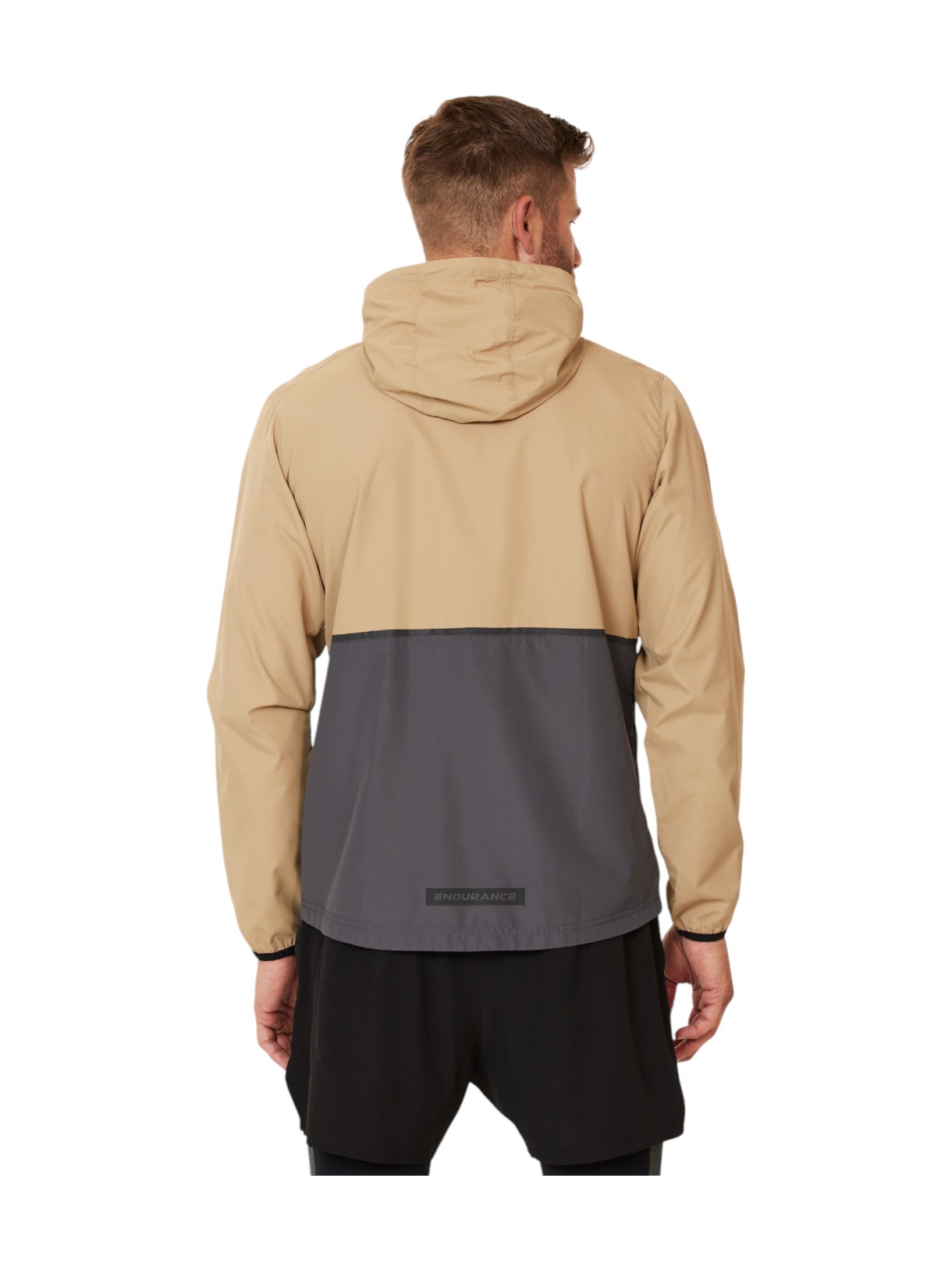 Hugoee Herren Laufjacke mit Kapuze 9