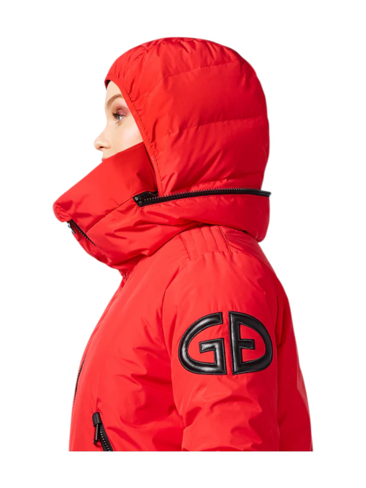 Porter Damen Daunen Skijacke mit Kapuze 9