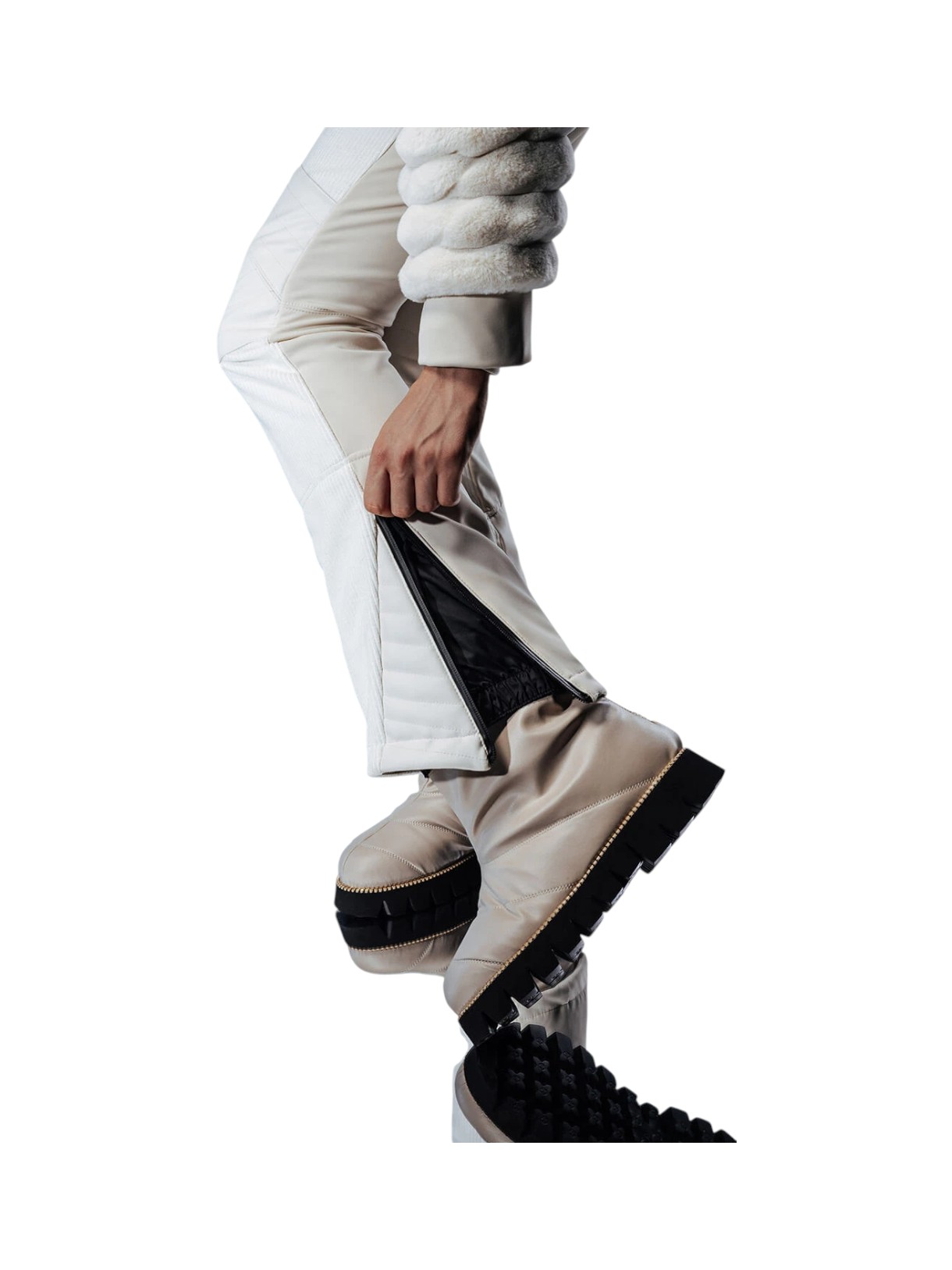 941 Softshell Damen Skihose mit Swarovski-Kristallen 9