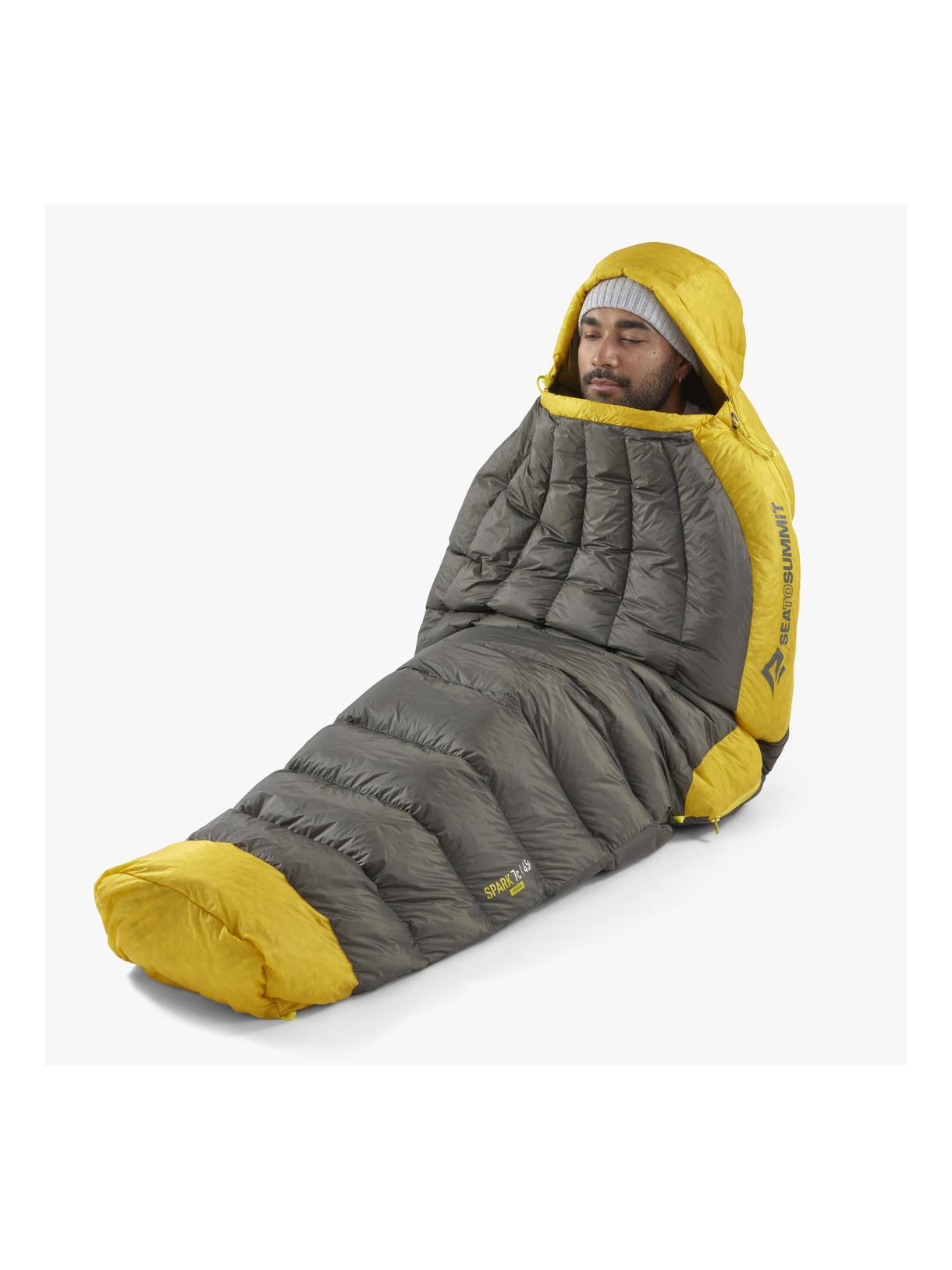 Spark Damen Daunen Schlafsack regulär 9