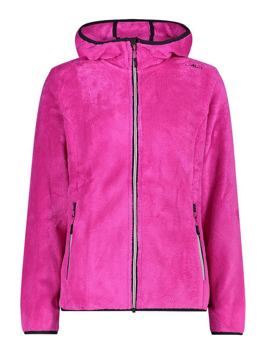 CMP Damen Highloft Hoodie Jacke • Warme Kapuzenjacke • Modell 1068462-445
