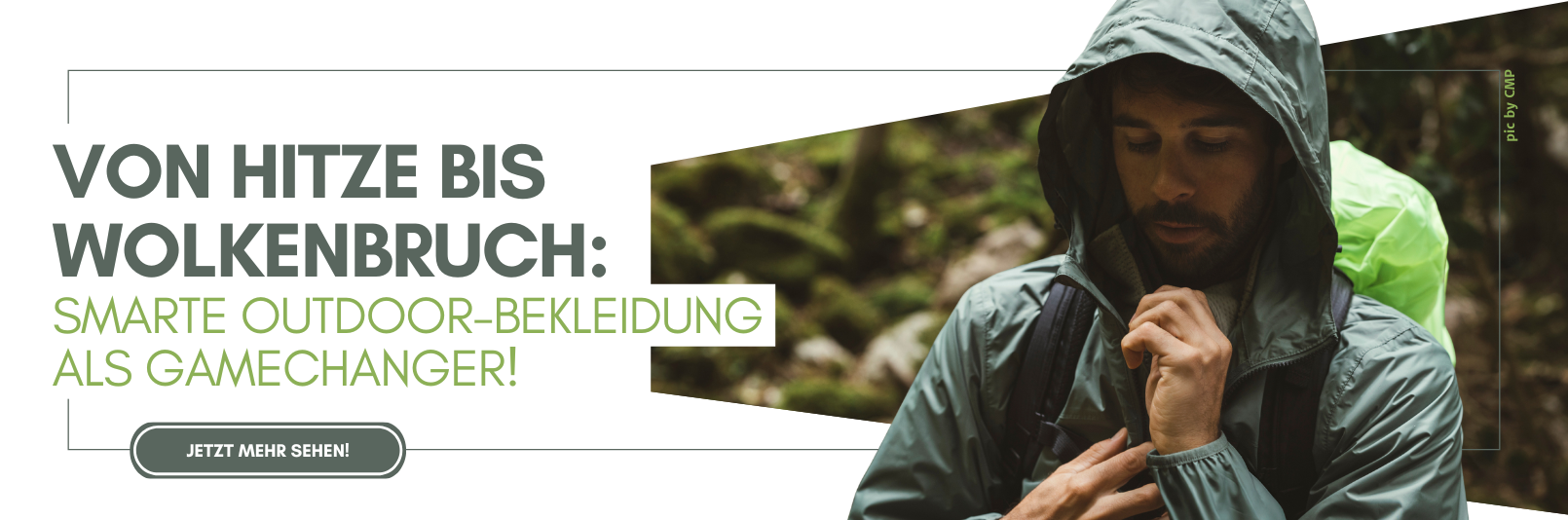 Von Hitze bis Wolkenbruch: Smarte Outdoor-Bekleidung als Gamechanger